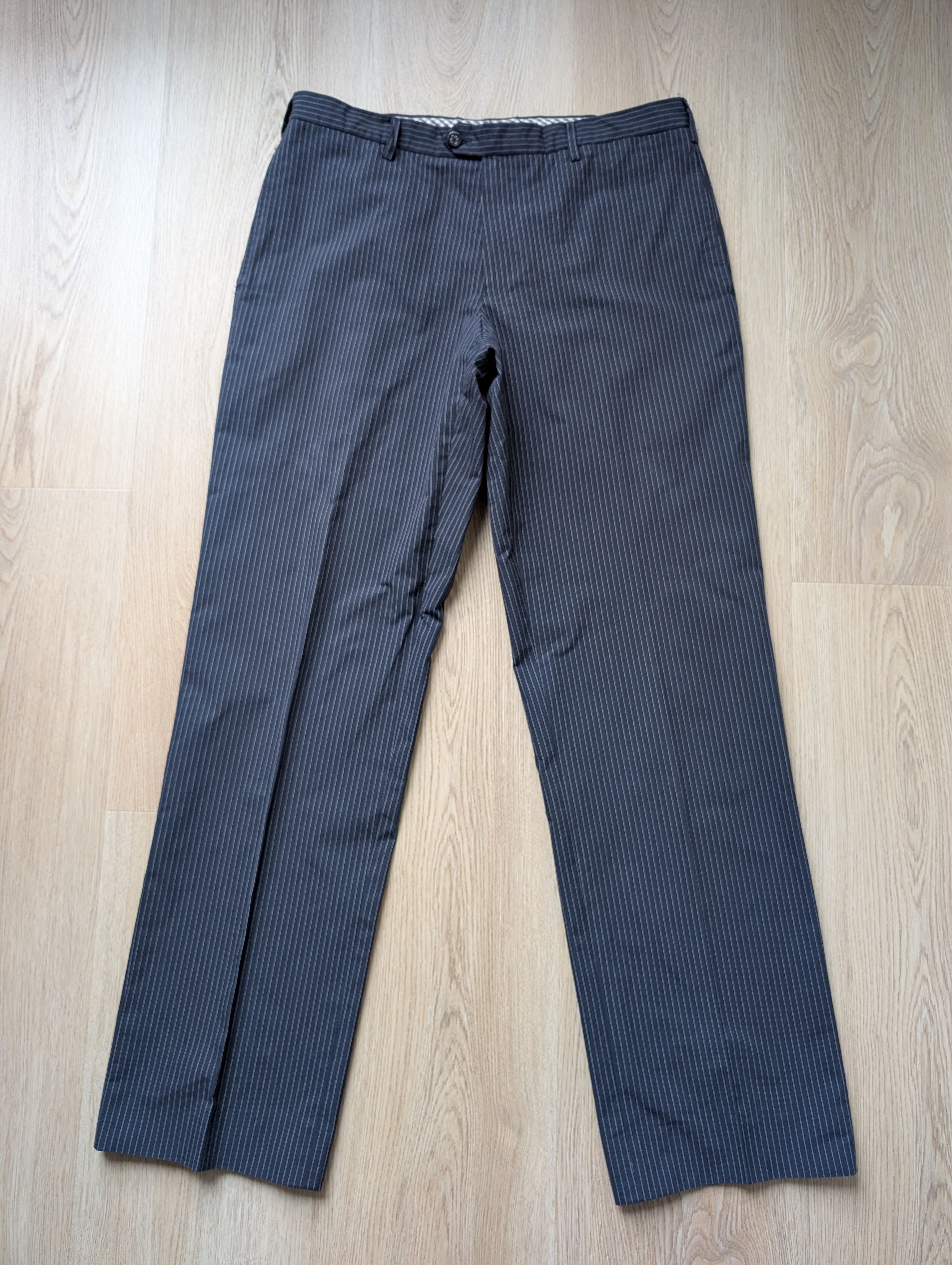 Etro Etro Milano Striped Cotton Trousers Pants Mens 52 Italy Size US 36 / EU 52 - 1 Thumbnail