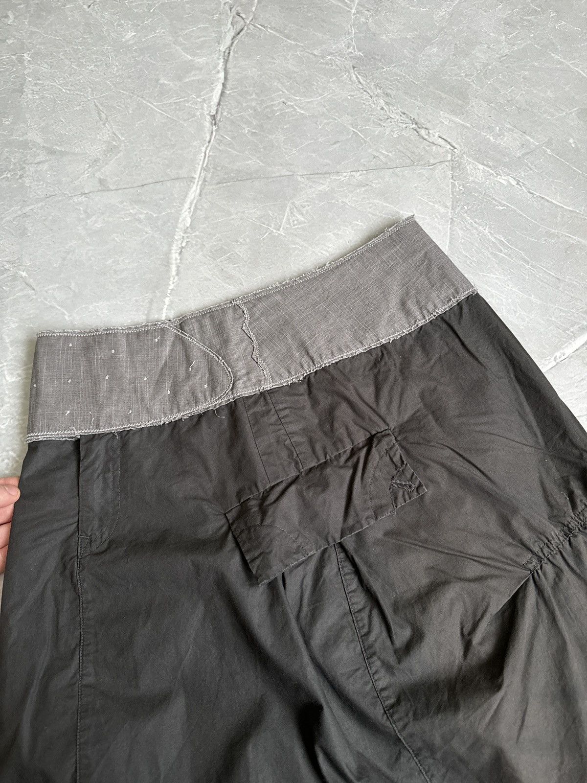 Marithe + Francois Girbaud VTG Marithe Francois Girbaud Cargo Midi Skirt Avantgarde Y2k Size 28" / US 6 / IT 42 - 20 Thumbnail