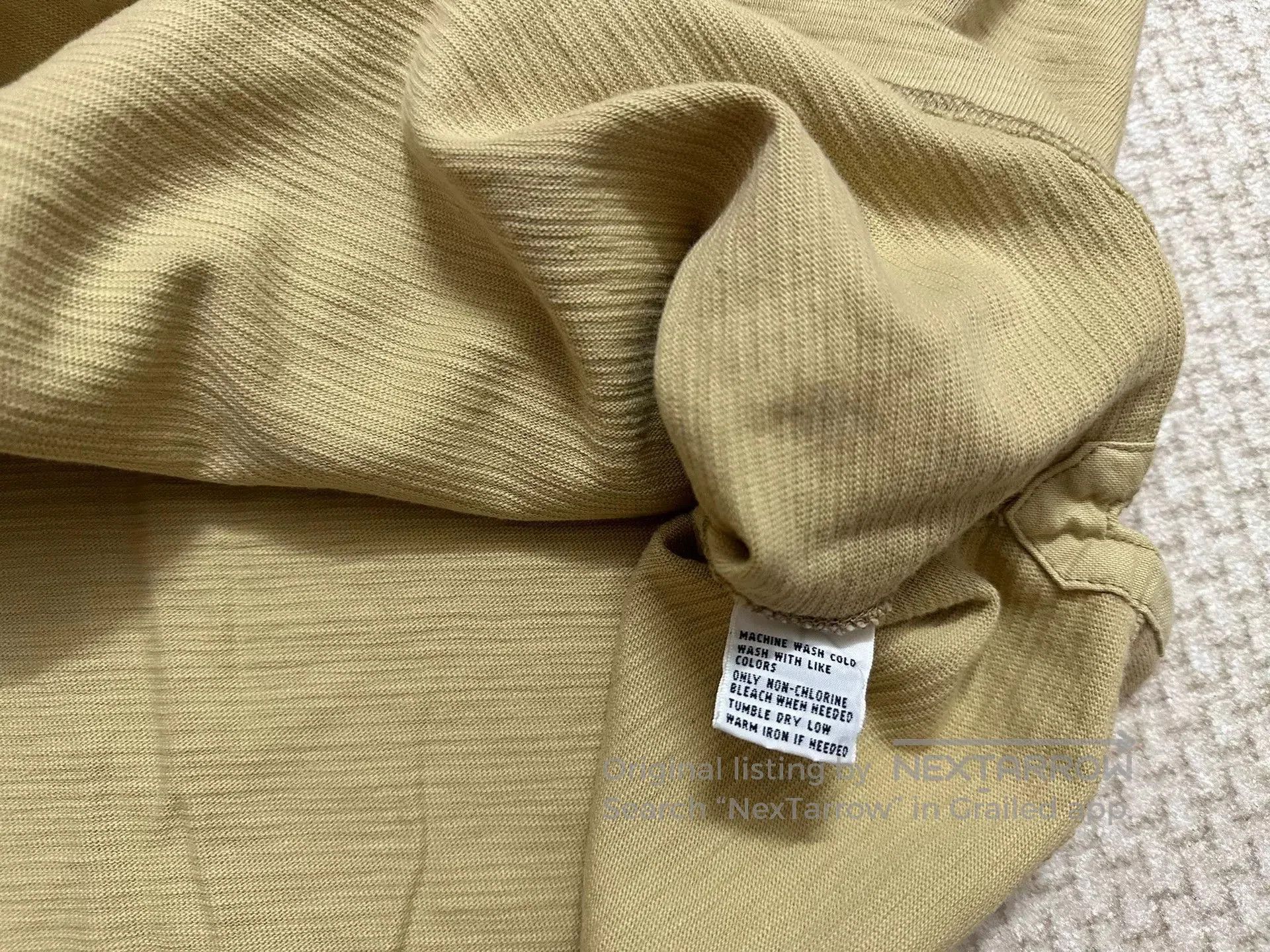 RRL Ralph Lauren Ralph Lauren 90s Long Sleeve Polo Shirt. Size US L / EU 52-54 / 3 - 5 Thumbnail