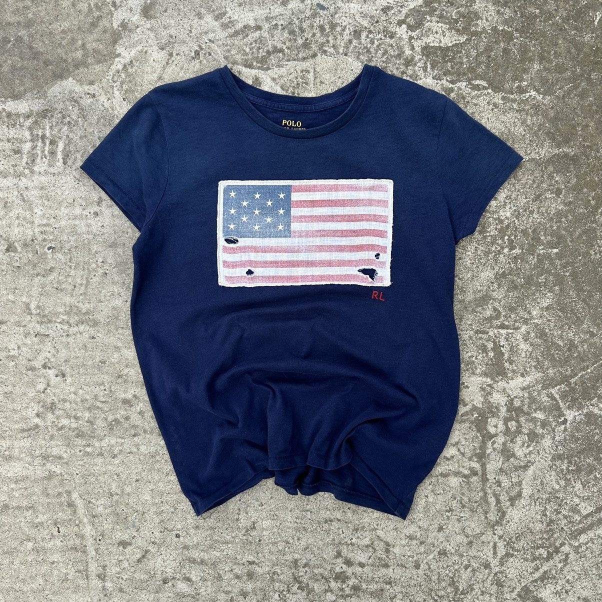 Polo Ralph Lauren Vintage Polo Ralph Lauren T-shirts Big Logo Y2K 00s USA Size M / US 6-8 / IT 42-44 - 2 Thumbnail