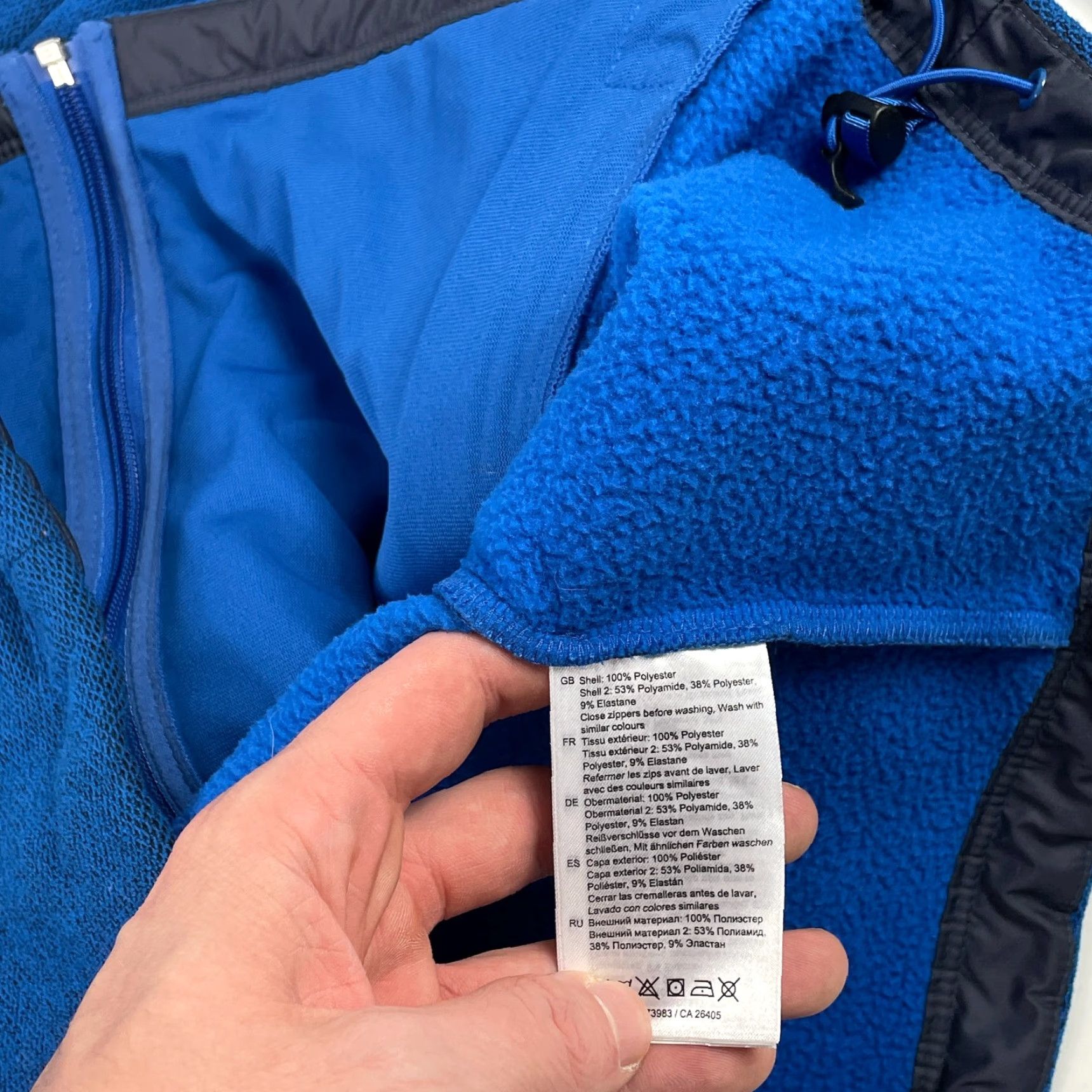 Helly Hansen Helly Hansen Jacket Mens Medium Blue Vanir Fleece Full Zip Hiking Snowboarding Shirt? Size US M / EU 48-50 / 2 - 6 Thumbnail