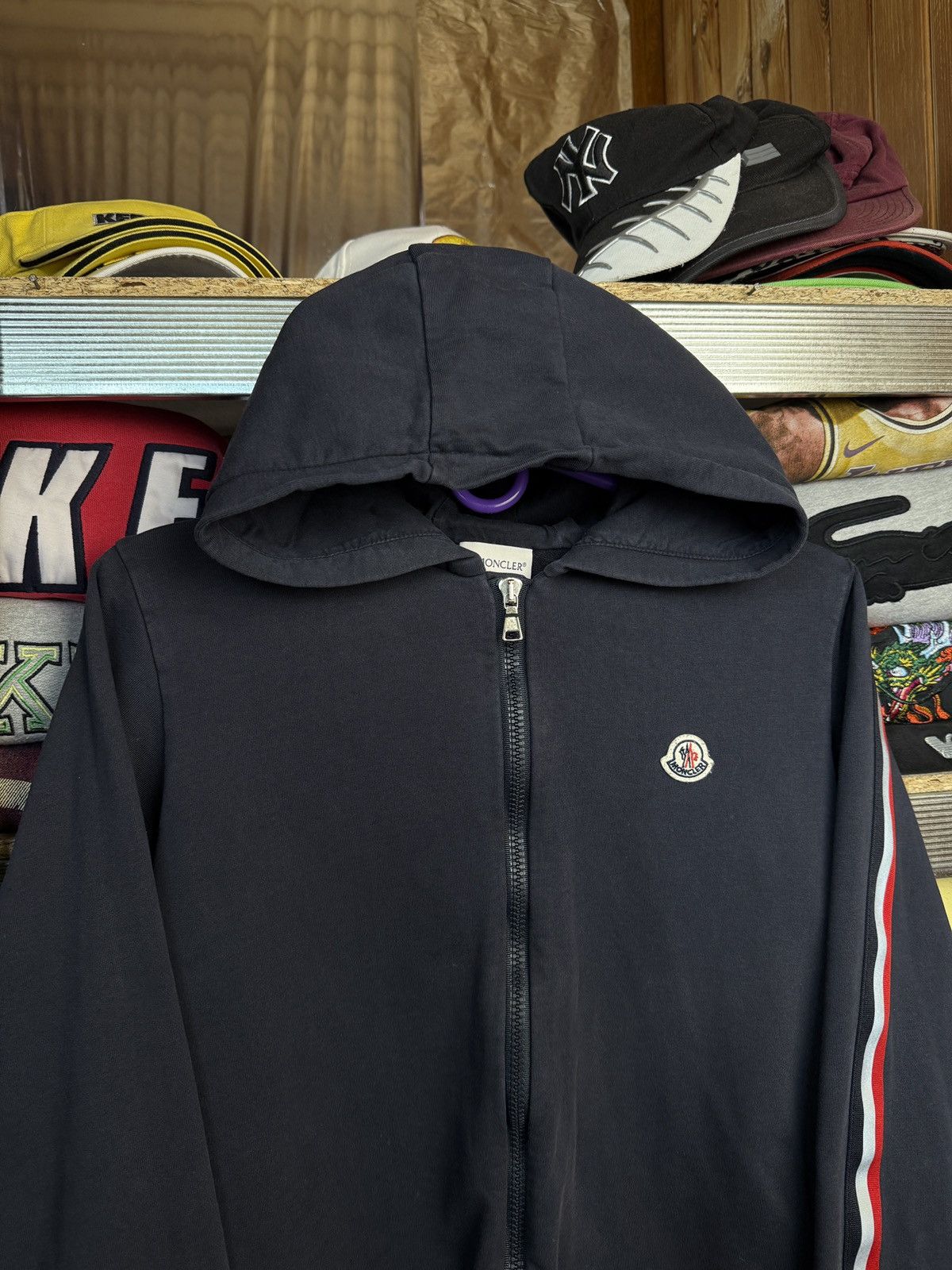Moncler Moncler Zip Up Hoodie Size XS / US 0-2 / IT 36-38 - 3 Thumbnail