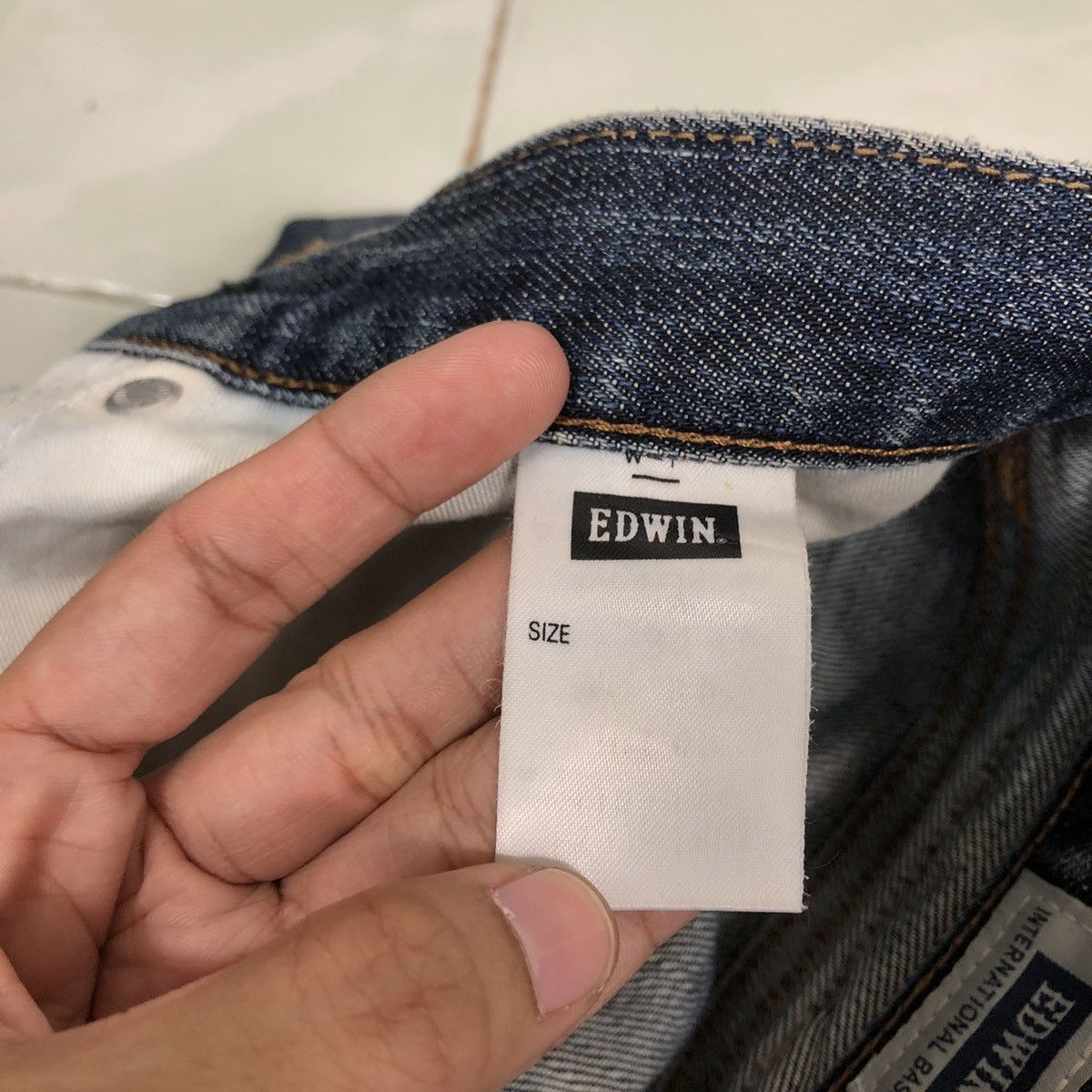 Japanese Brand 🔥90’s Vintage Edwin Denim Jeans Japan Made Size US 34 / EU 50 - 15 Thumbnail