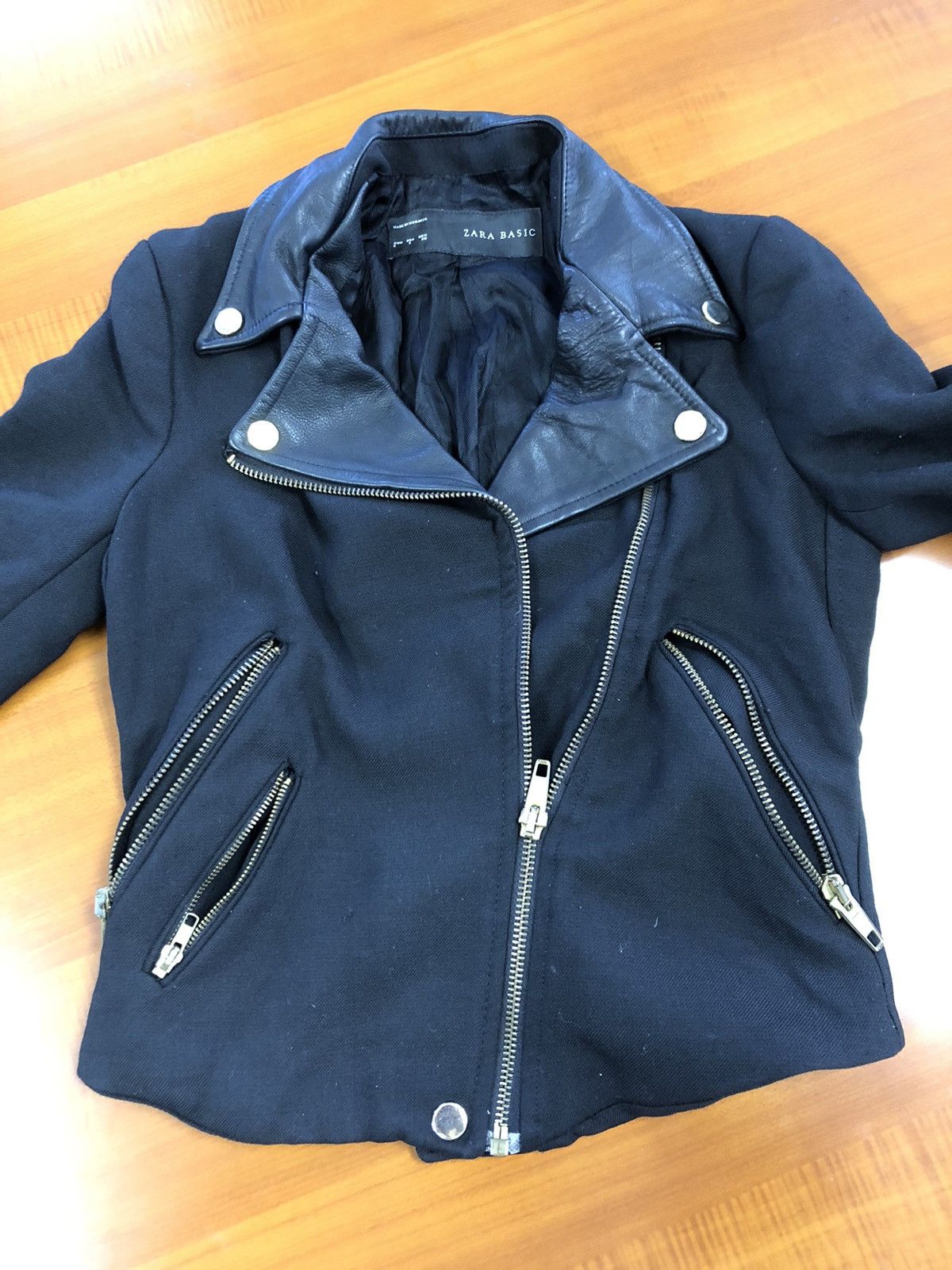Zara Zara Basic Ladies Jacket Size S / US 4 / IT 40 - 18 Thumbnail