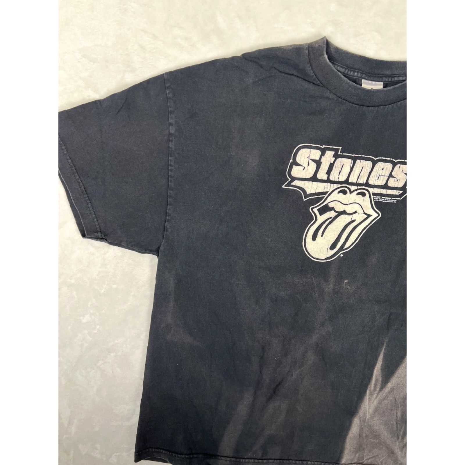 Logo 7 VINTAGE Alstyle Rolling Stones T-Shirt Mens 2XL Black Tongue Logo 2005 Band Shirt Size US XXL / EU 58 / 5 - 5 Thumbnail