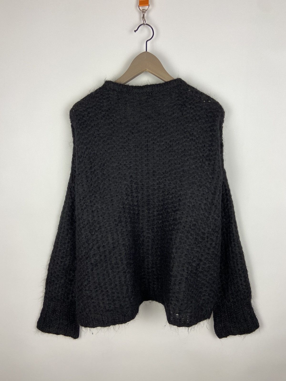 Designer × Thom Krom Thom Krom Black Mens Knitted Sweater Suri Alpaca/Wool Sz S Size US S / EU 44-46 / 1 - 2 Thumbnail