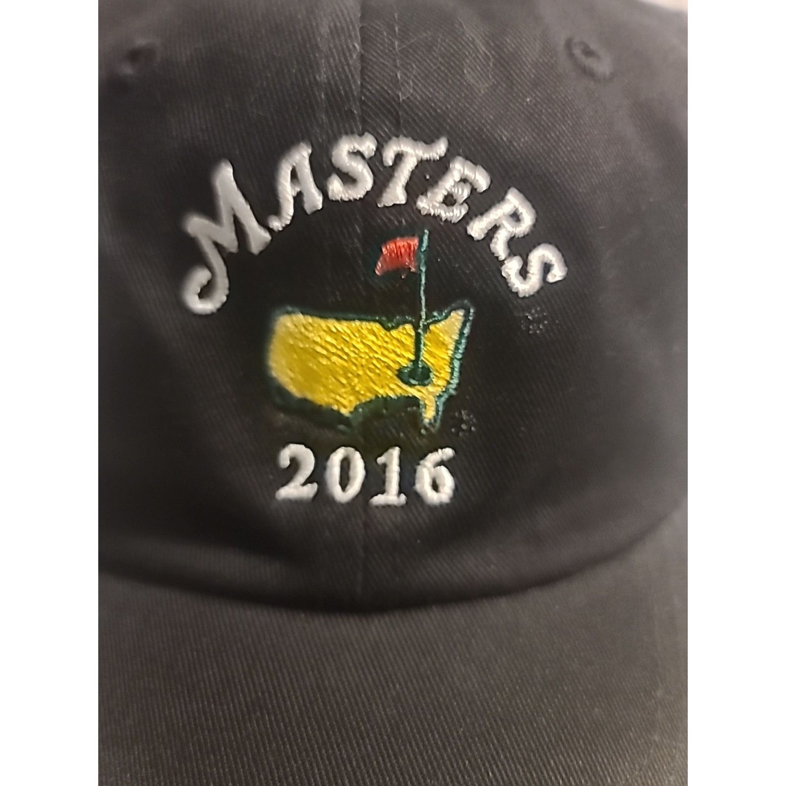 American Needle Masters Hat Cap Strap Back White 2016 Golf Links Adjustable Size ONE SIZE - 2 Thumbnail