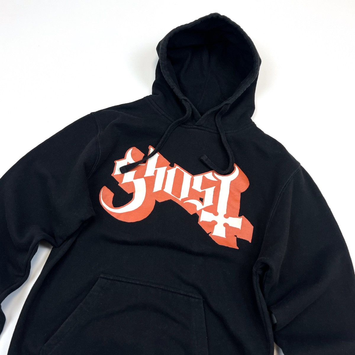 Band Tees × Vintage Vintage Ghost Black Cotton Hard Rock Band Hoodie Size S Size US S / EU 44-46 / 1 - 3 Thumbnail