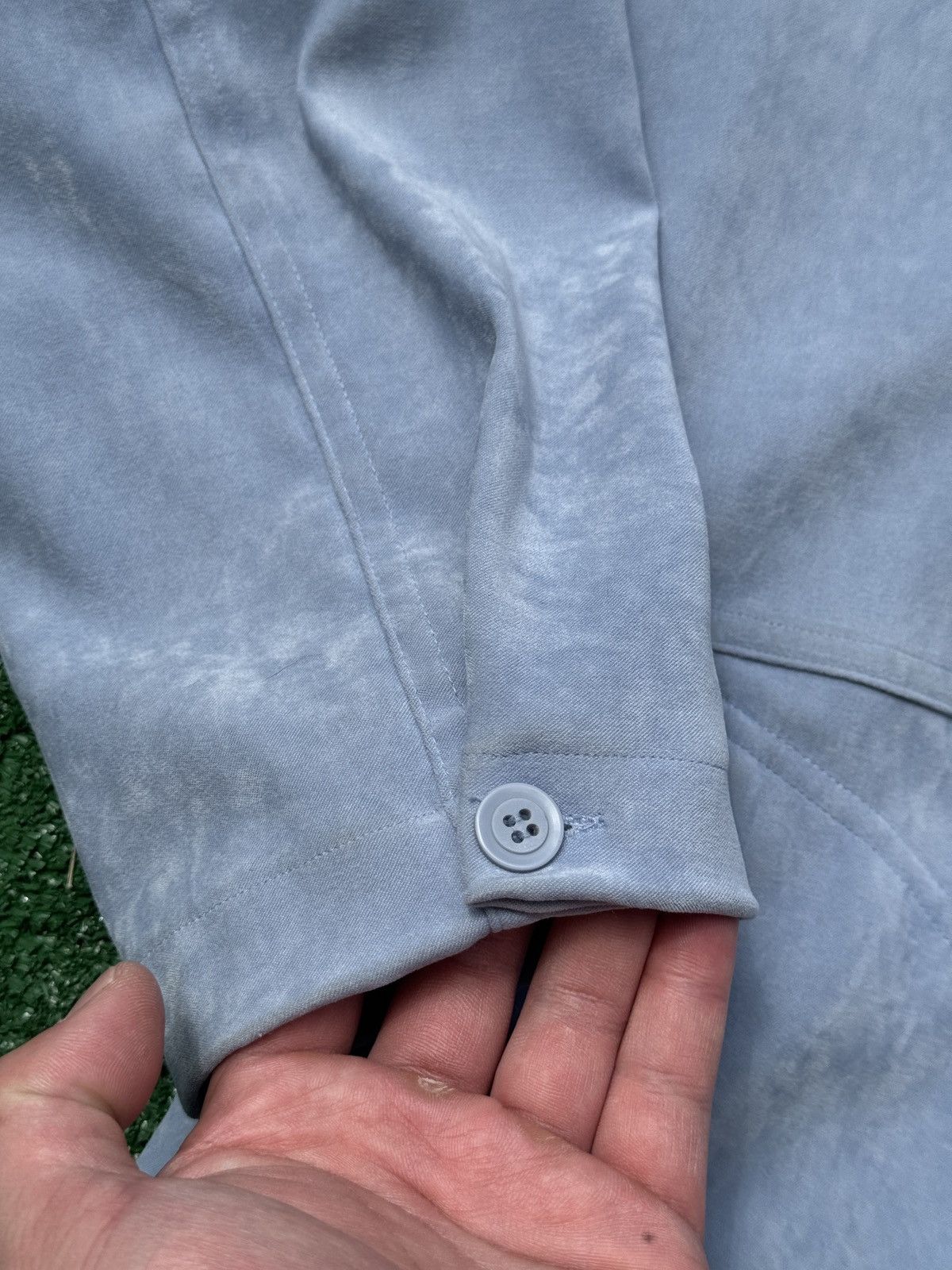 Other Baby Blue Button Up Shirt Size L / US 10 / IT 46 - 5 Thumbnail