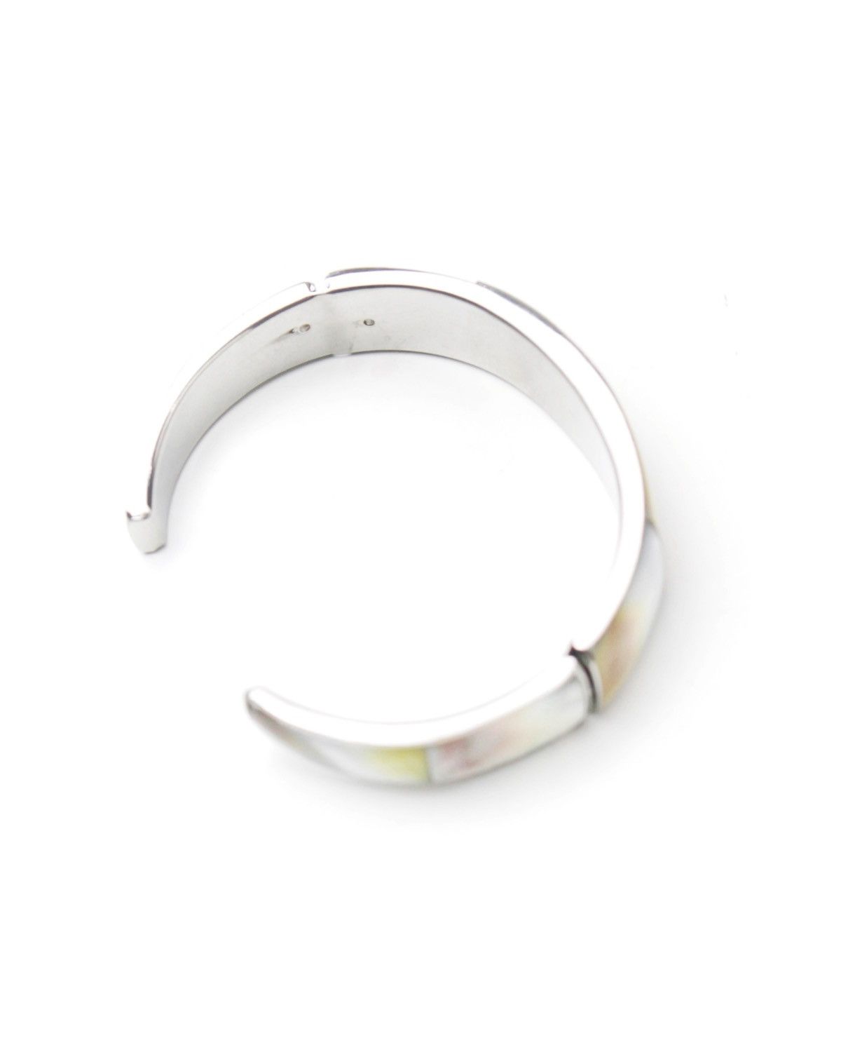 Vintage 2000S JAPANESE MADE MOONLIT SHELL – MOTHER OF PEARL CUFF Size ONE SIZE - 5 Thumbnail