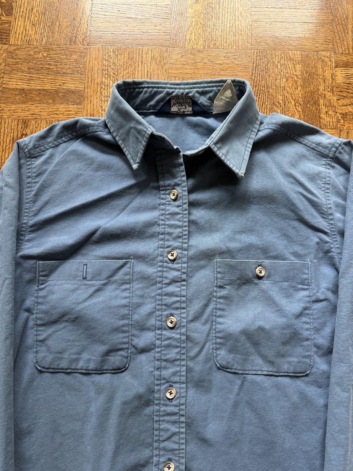 Woolrich Woolen Mills Vintage 90s Woolrich Button Up Shirt Size 14 Size L / US 10 / IT 46 - 4 Thumbnail