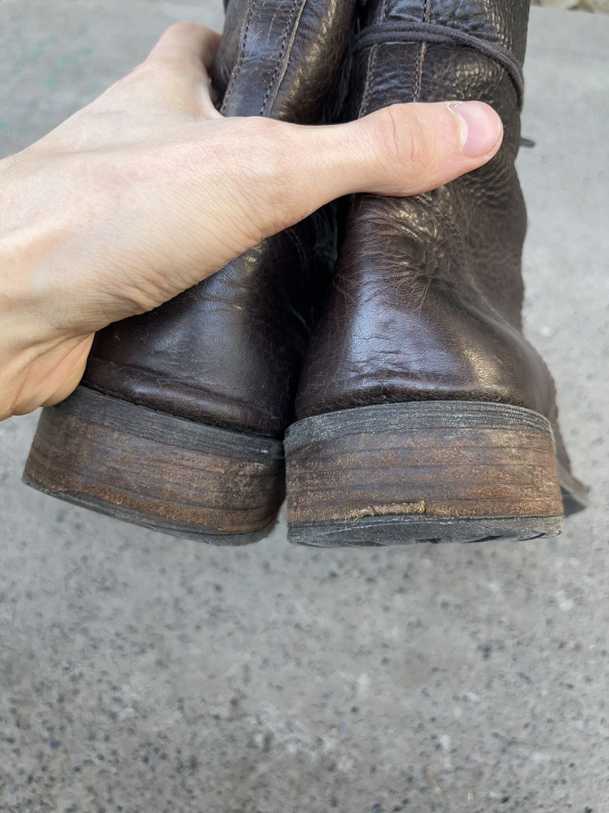 Aigle × Vintage Vintage Avant Garde Leather High Boots Size US 8 / EU 41 - 7 Thumbnail