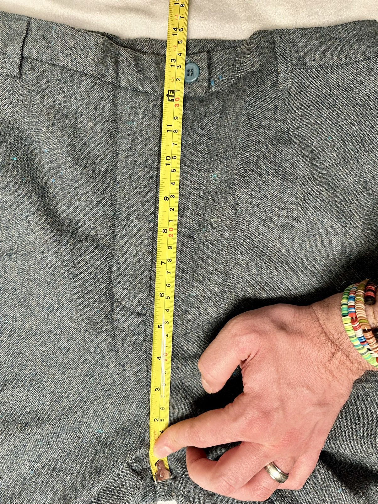 Pendleton × Vintage VTG Pendleton Wool High Waist Women’s Pants Size 12 (30x24) Size 34" / US 12 / IT 48 - 4 Thumbnail