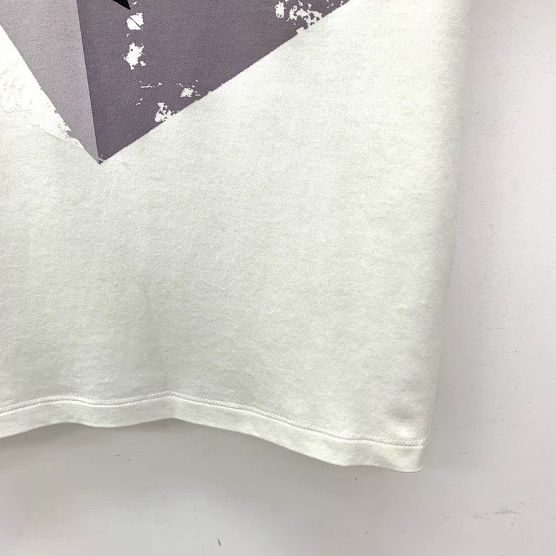 Louis Vuitton Louis Vuitton White geometric printed cotton short sleeve Size XS / US 0-2 / IT 36-38 - 4 Thumbnail
