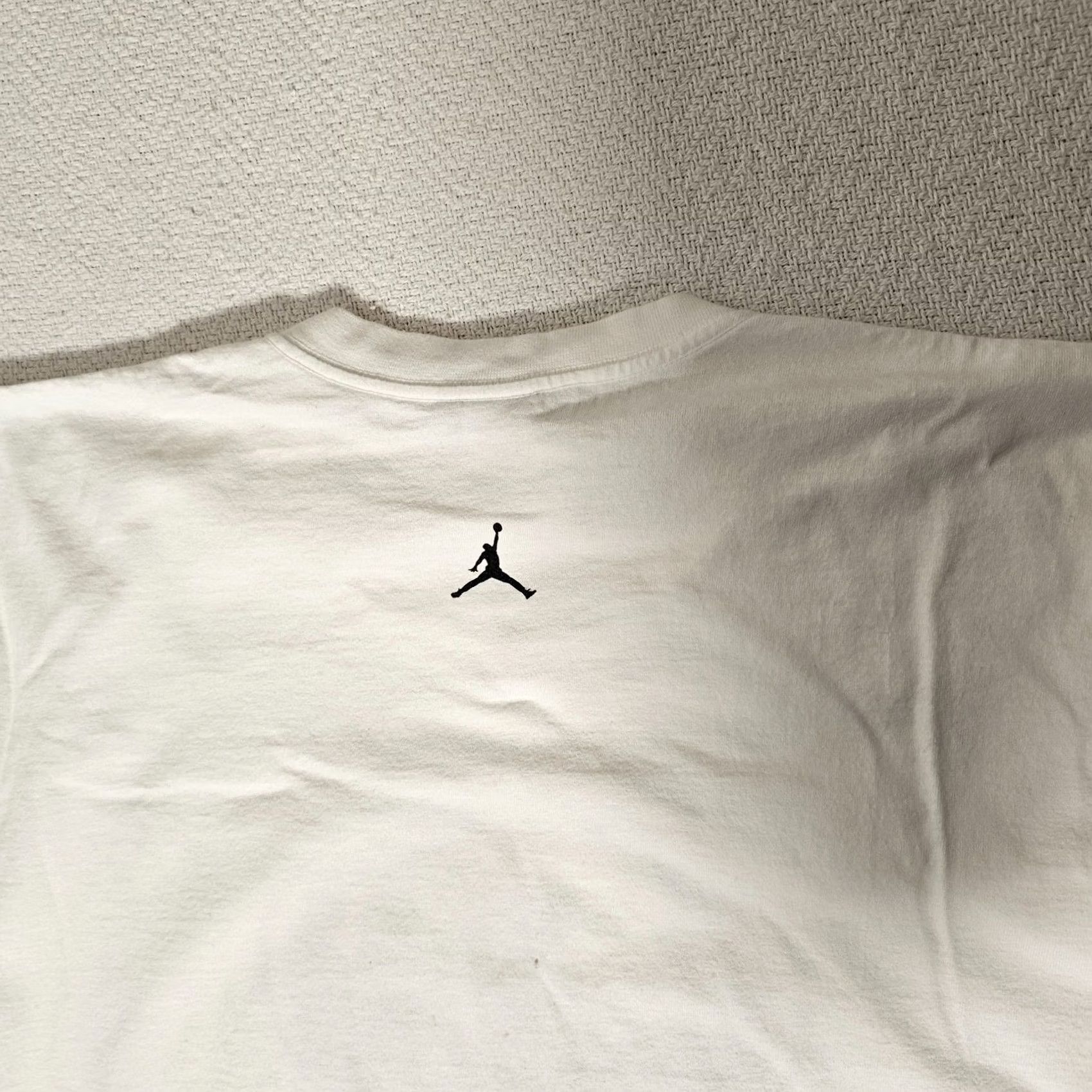 Nike Nike Retro Camp Shirt XL Michael Jordan Flight School White Short Sleeve Shirt Mens Nike Air Jordan Retro Basketball Graphic Print Logo Vintage Size US XL / EU 56 / 4 - 8 Thumbnail