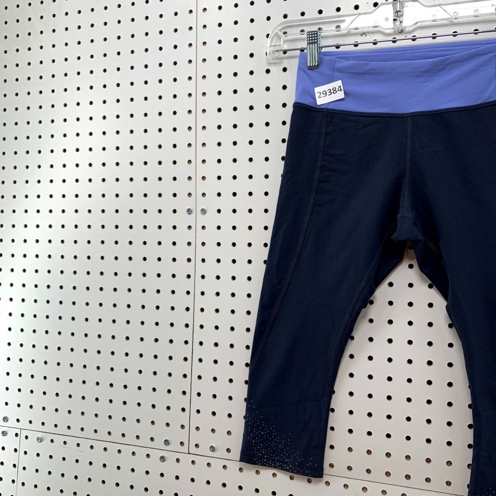 Lululemon Lululemon Leggings Womens Size 4 Fits 25X15 Blue Active Yoga Crop Zip Pockets Size 27" / US 4 / IT 40 - 3 Thumbnail