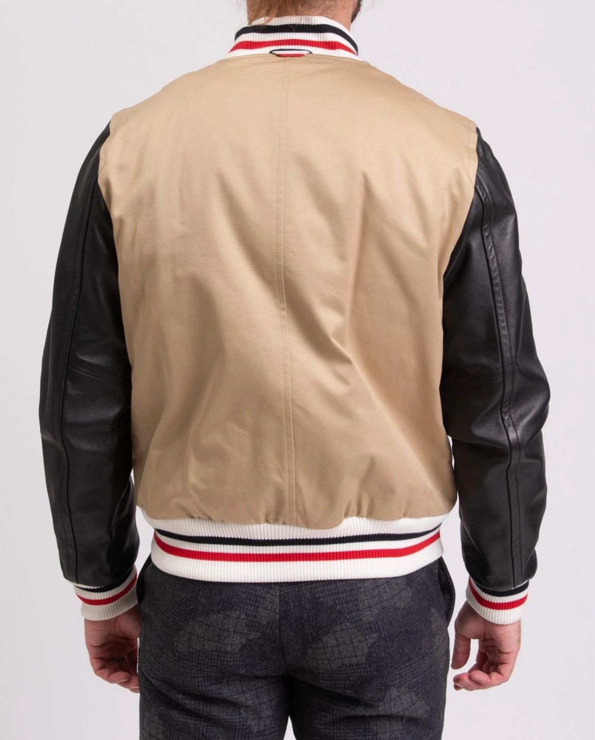 Moncler Gamme Bleu Moncler Leather Bomber Jacket Size US L / EU 52-54 / 3 - 4 Thumbnail