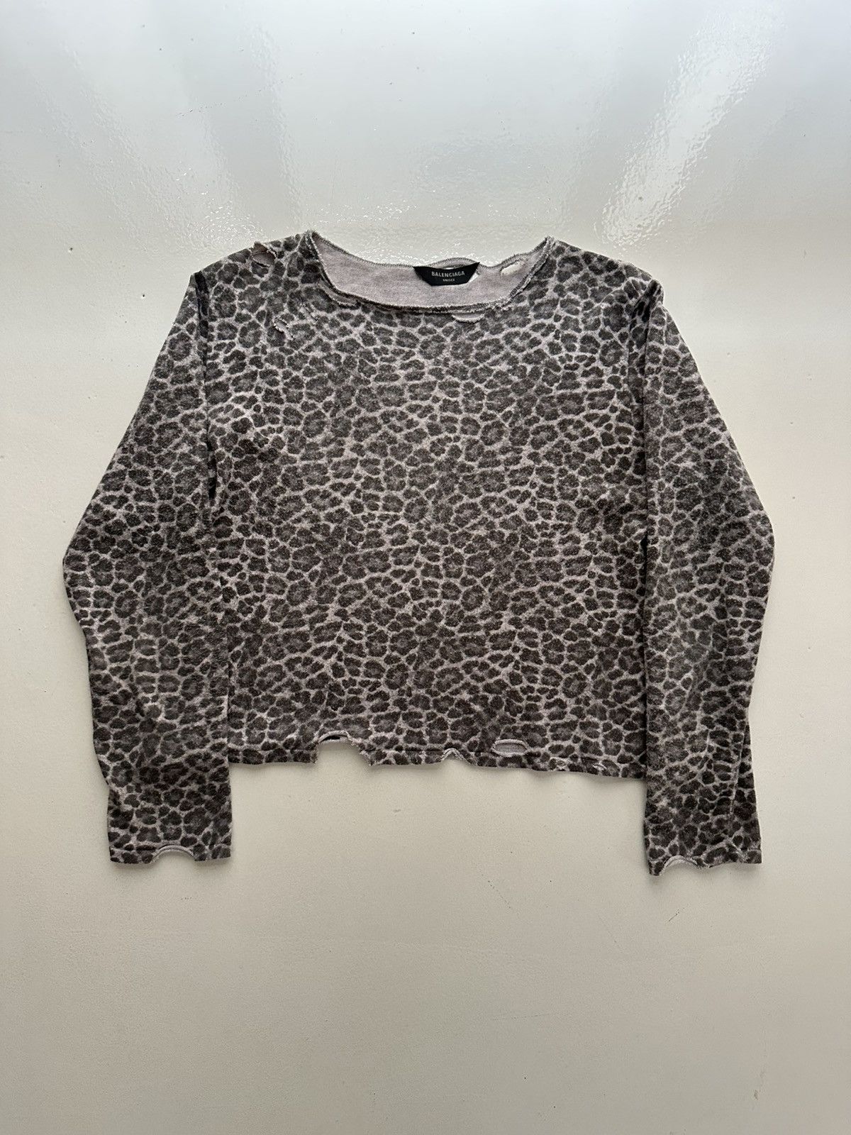 Balenciaga Balenciaga leopard top RARE size XL Size US XL / EU 56 / 4 - 1 Thumbnail