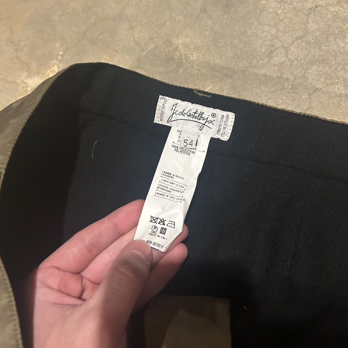 Jean Charles De Castelbajac × Vintage Vintage 1990s Castelbajac Fleece Lined Nylon Baggy Ski Pants Size US 36 / EU 52 - 9 Thumbnail