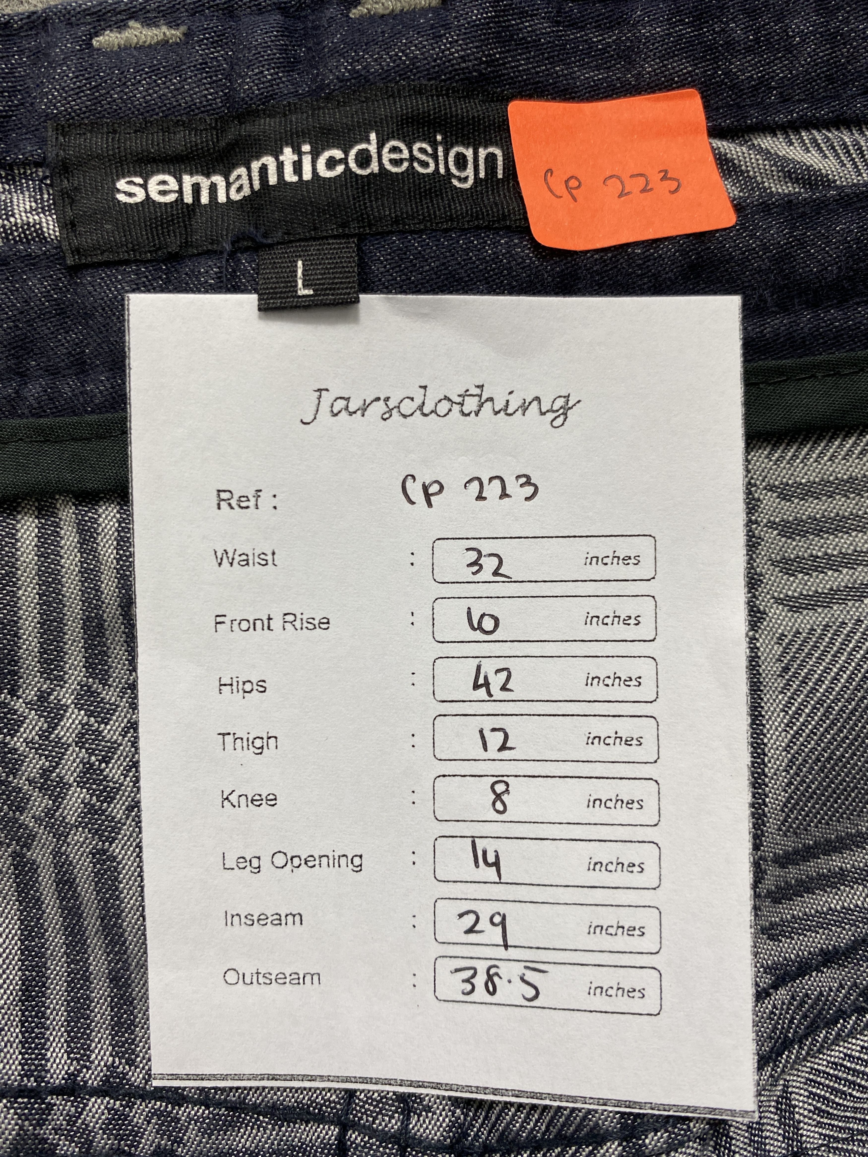 Japanese Brand Vintage Semantic Design Cargo Pants Multi Pocket -CP223 Size US 32 / EU 48 - 6 Thumbnail
