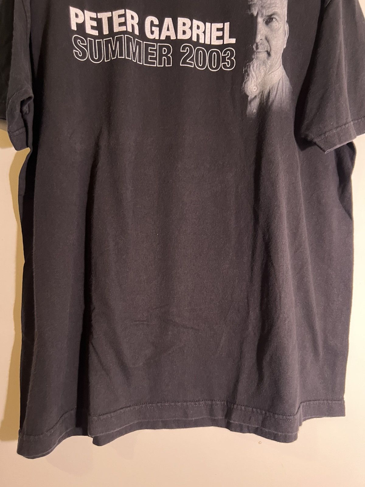Band Tees Y2K 2000’s VTG Vintage Peter Gabriel Rock Band Artist Shirt Size US XL / EU 56 / 4 - 5 Thumbnail