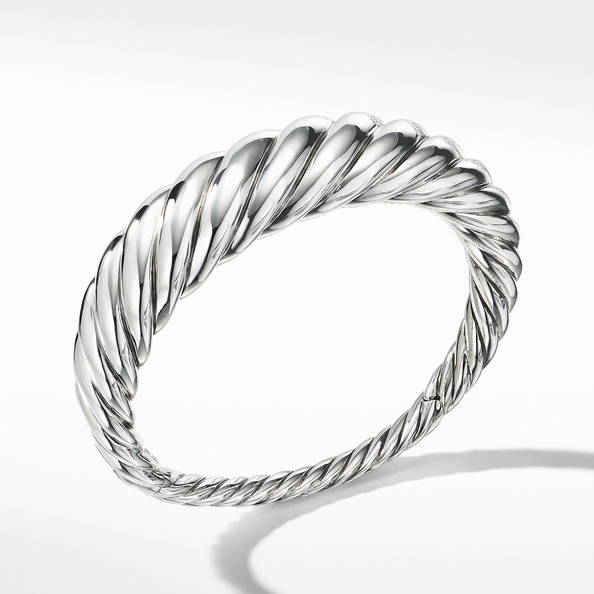 David Yurman o1w1db10526 B13144 Size:6/ Cable Bracelet in Silver Size ONE SIZE - 1 Thumbnail
