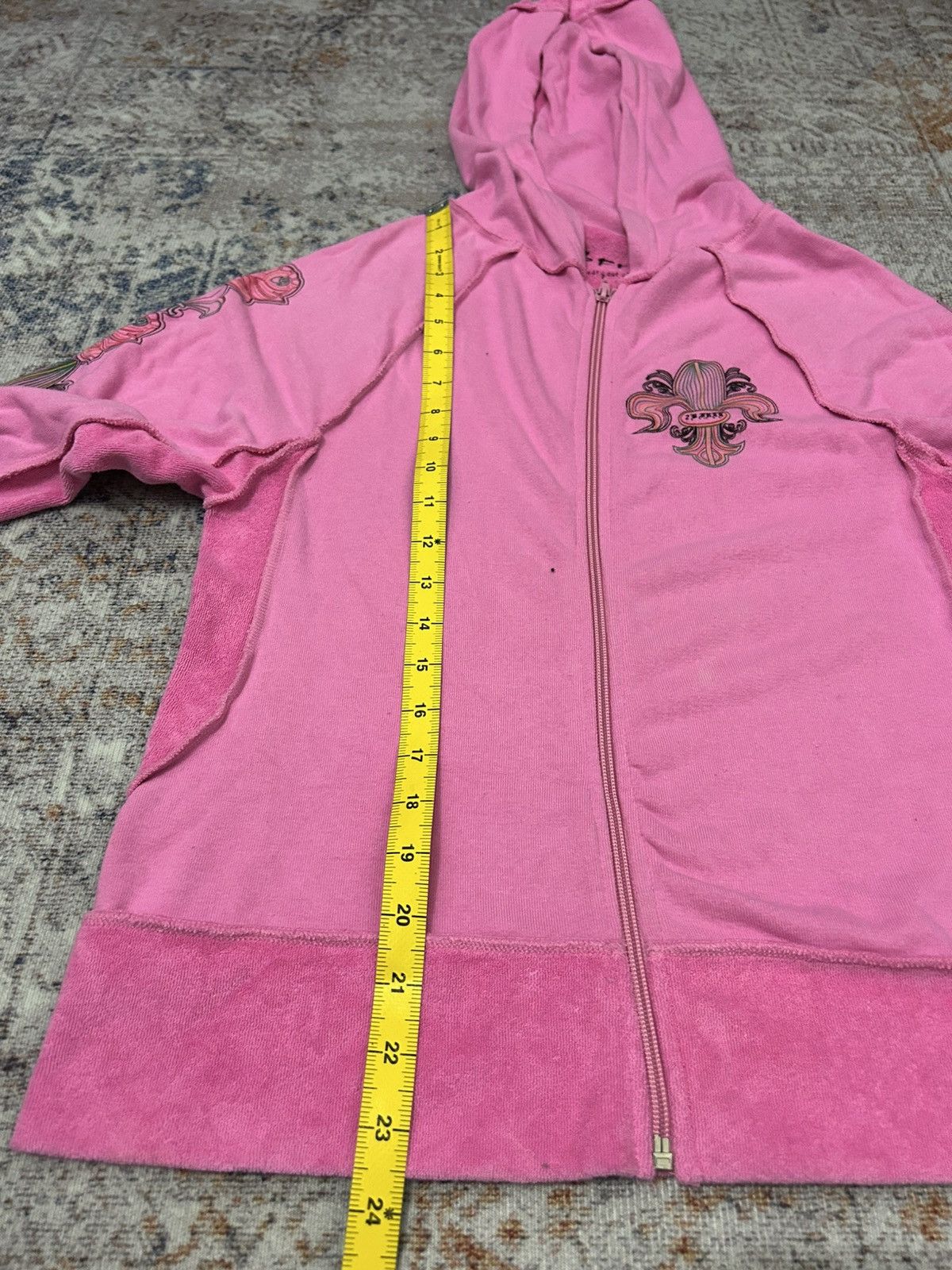 If Six Was Nine 2B Free Cross Flowers Zip Hoodie Size US XS / EU 42 / 0 - 15 Thumbnail