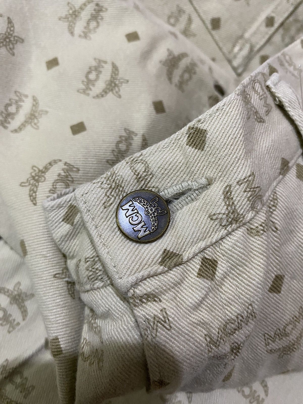 MCM MCM Monogram Jeans Size 29" - 5 Thumbnail