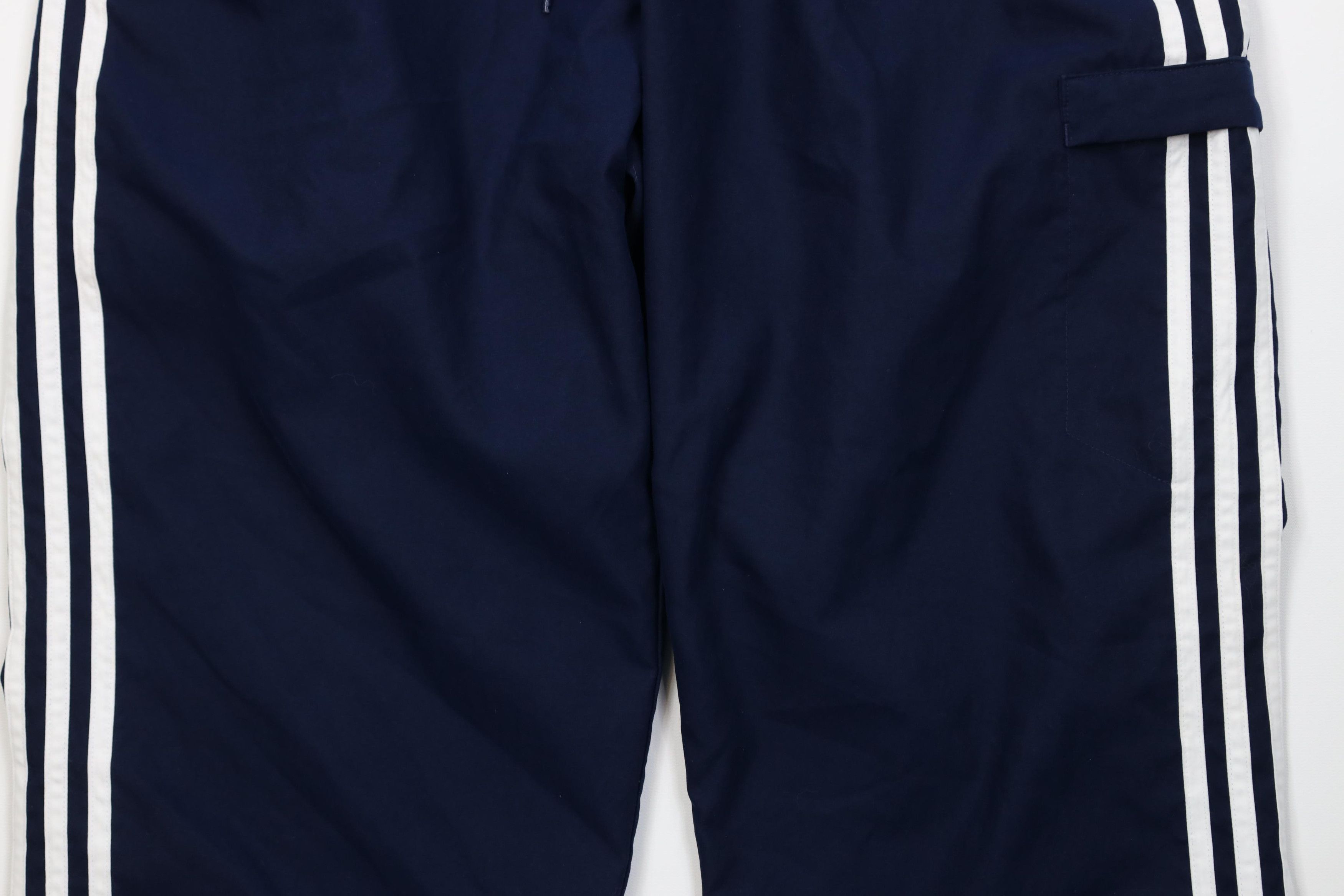 Adidas Vintage Y2K Adidas Babydoll Wide Leg Capris Pants Size 34" / US 12 / IT 48 - 3 Thumbnail