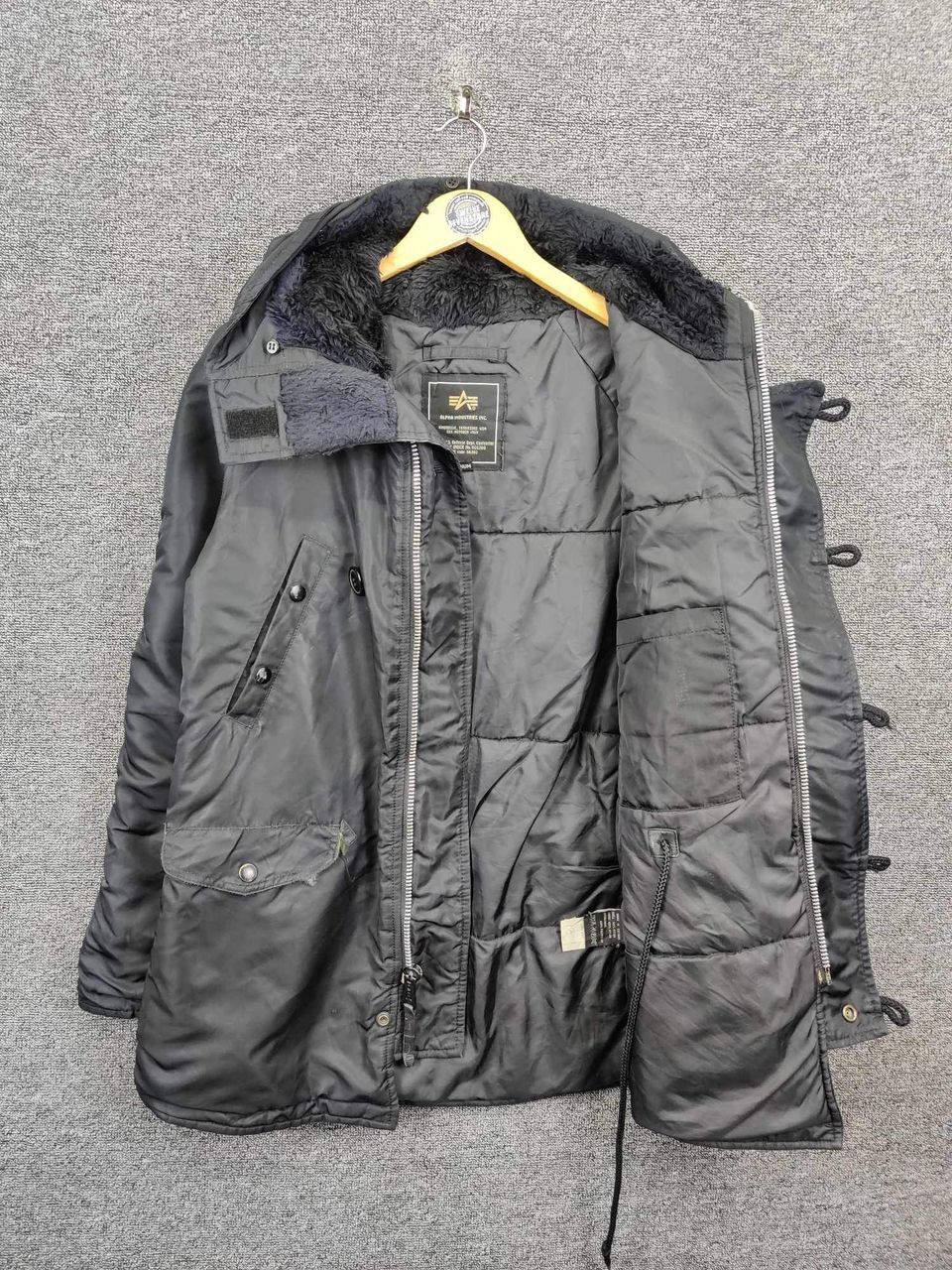 Alpha Industries Vintage Alpha Industries N-3B Military Flight Jacket Size US M / EU 48-50 / 2 - 7 Thumbnail