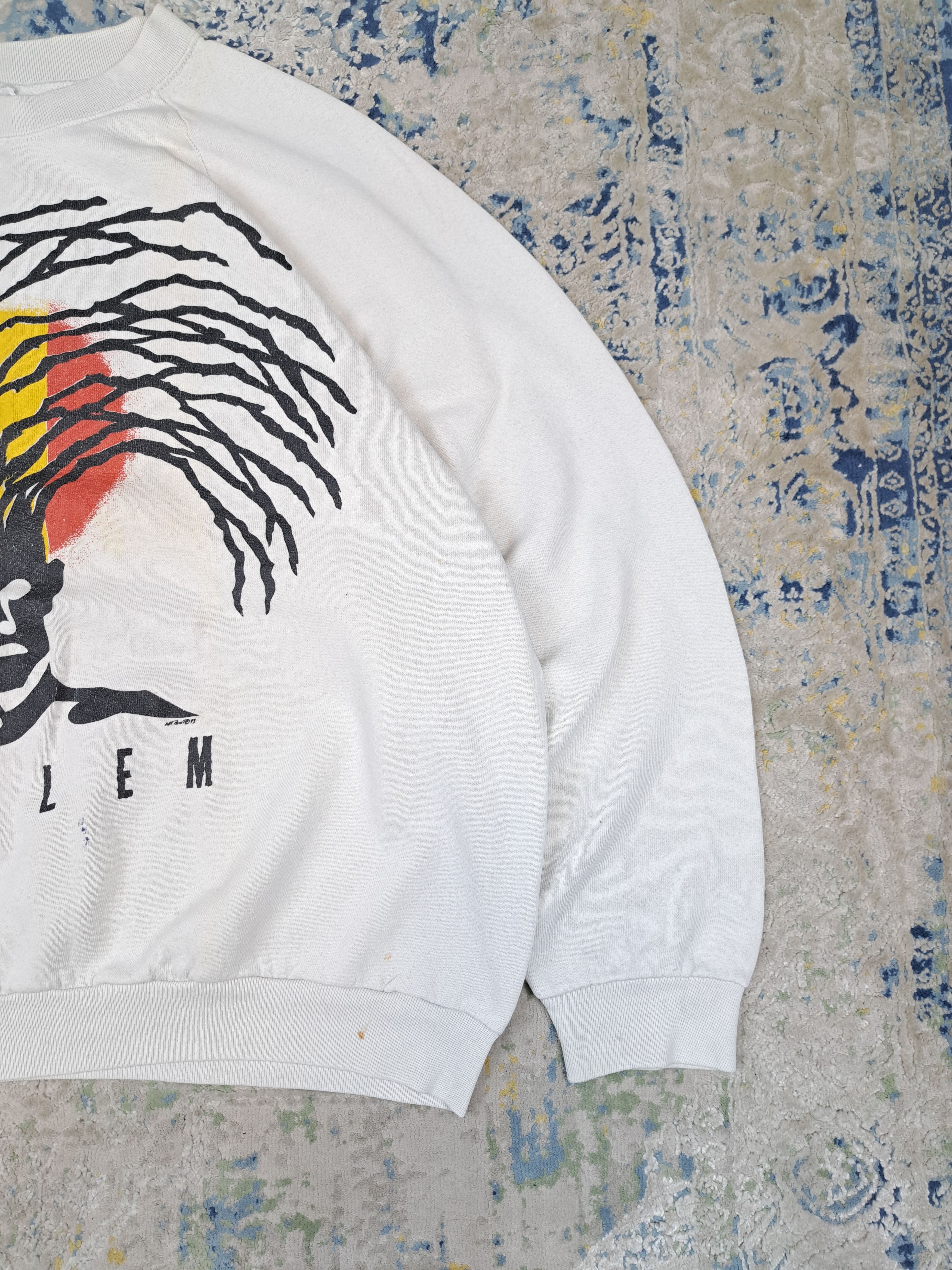 Rap Tees Vintage 1993 Harlem Sweatshirt Baggy Hip Hop Tribe Size US XL / EU 56 / 4 - 5 Thumbnail