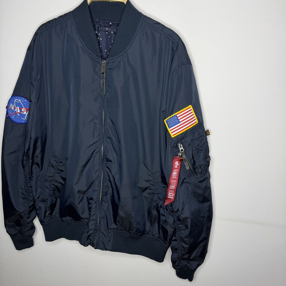 Alpha Industries Alpha Industries Nasa Ma-1 Bomber Jacket Size US XL / EU 56 / 4 - 2 Thumbnail