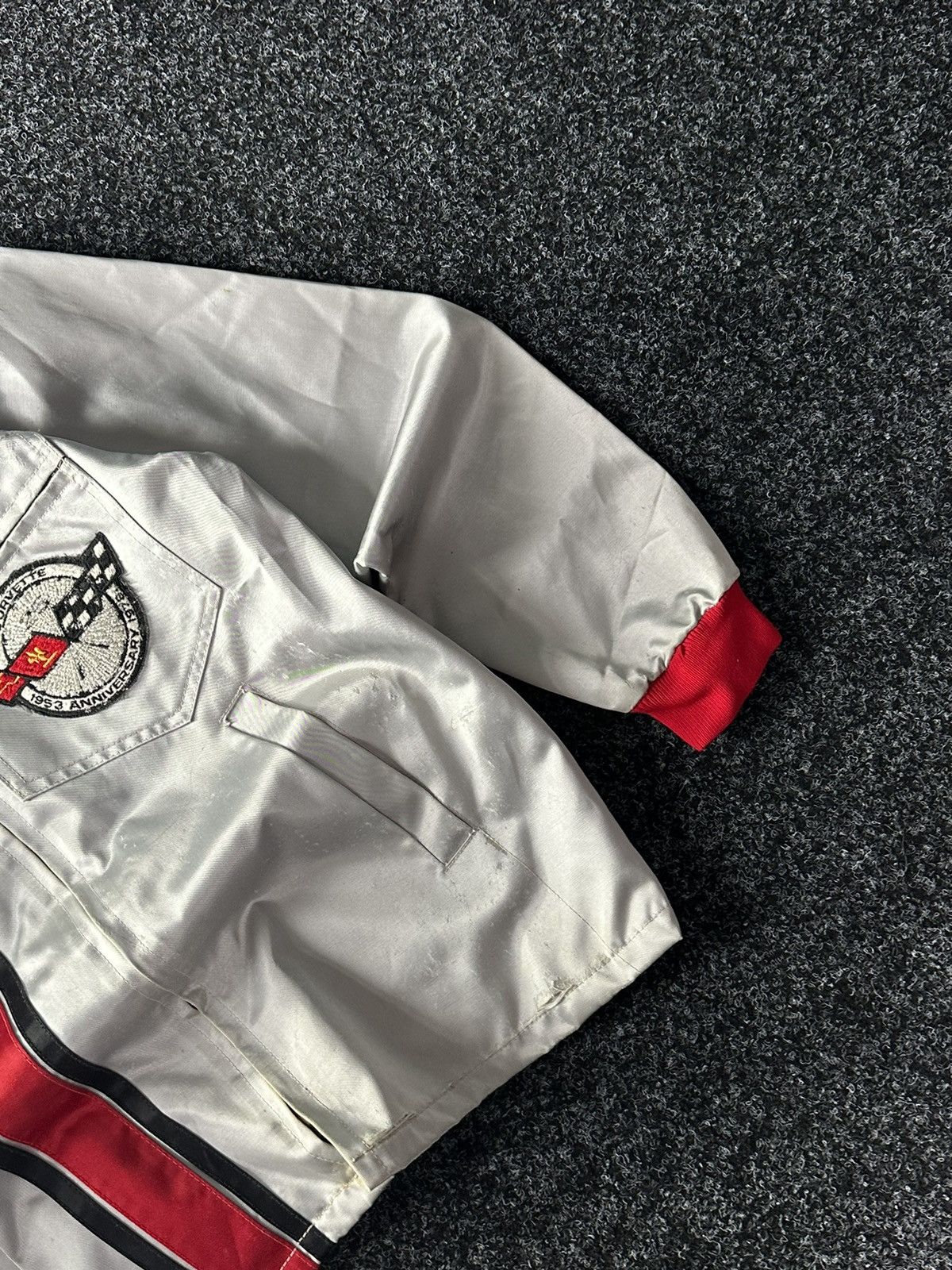Chevrolet × Vintage VTG 70’s Corvette Racing Jacket TOM BIGELOW Made In USA RARE Size US M / EU 48-50 / 2 - 3 Thumbnail