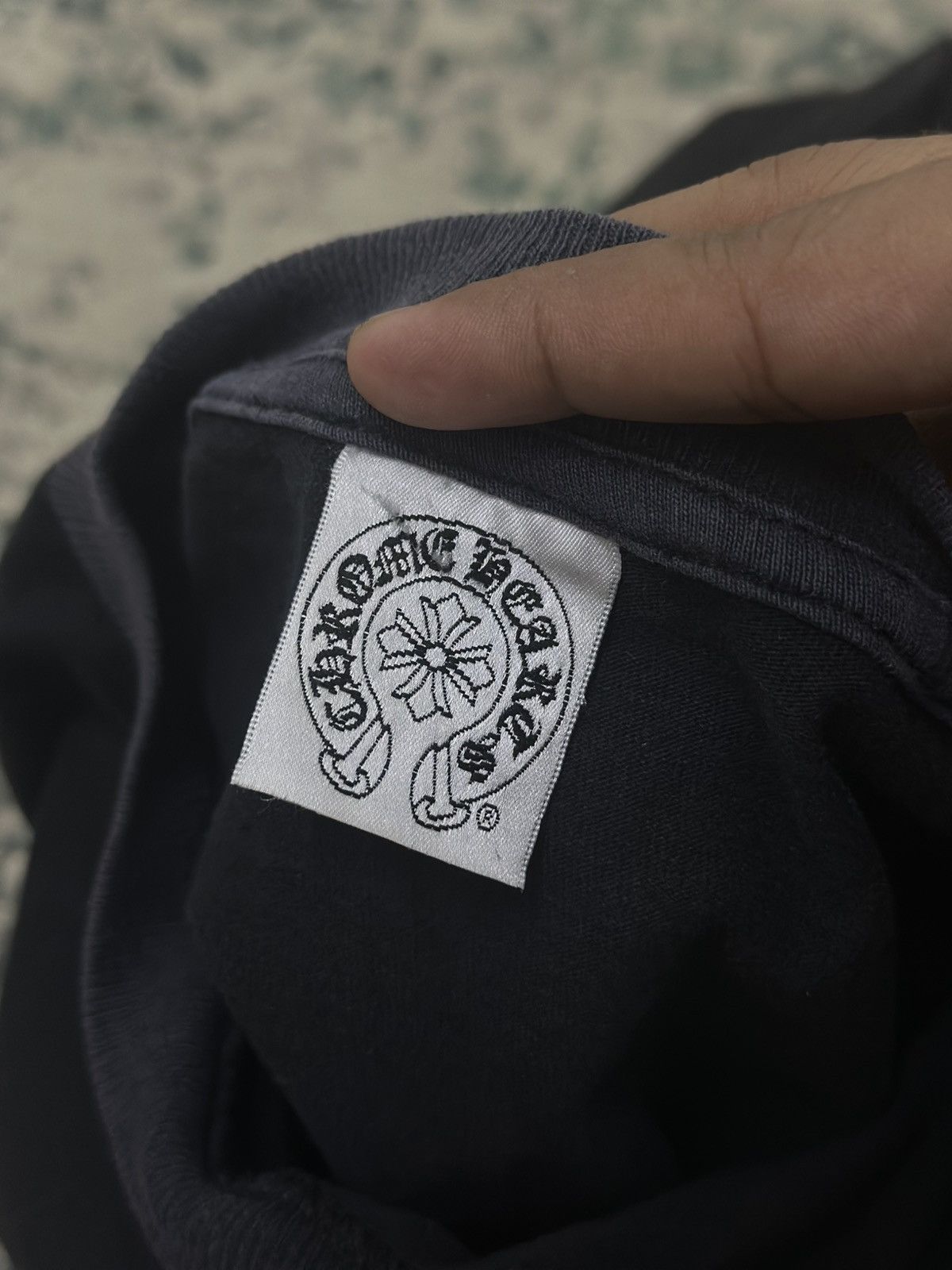 Chrome Hearts Vintage Chrome Hearts Black Green L/S Tee ✅✅ Size US M / EU 48-50 / 2 - 9 Thumbnail