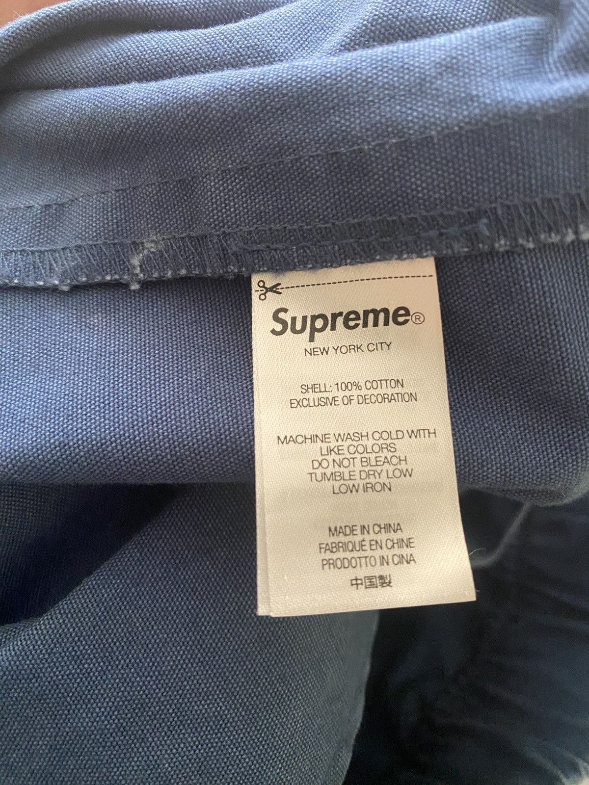 Supreme Supreme Denim Cargo Size US 34 / EU 50 - 5 Thumbnail