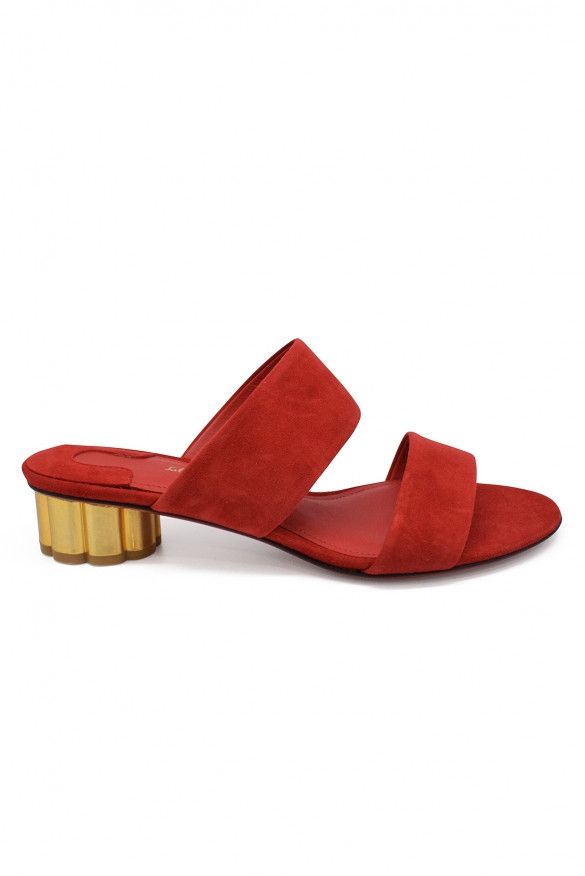 Salvatore Ferragamo Suede mules Size US 5 / IT 35 - 1 Thumbnail