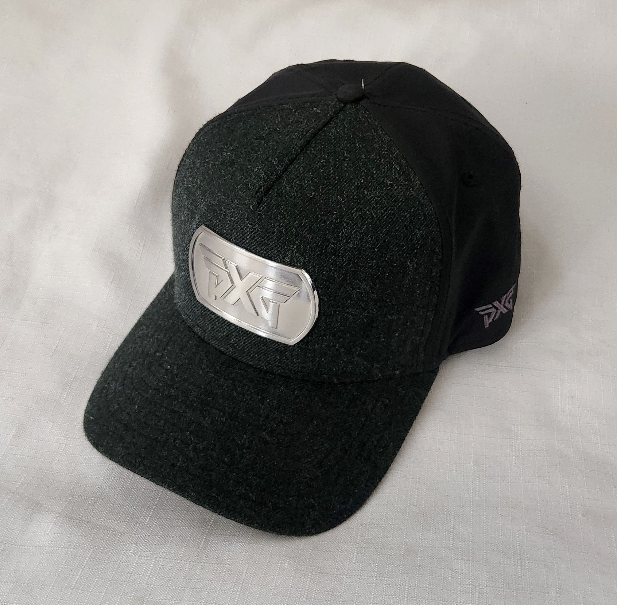 New Era New Era X PXG Chrome Dog Tag Spellout Golf Hat OS snapback Size ONE SIZE - 1 Thumbnail