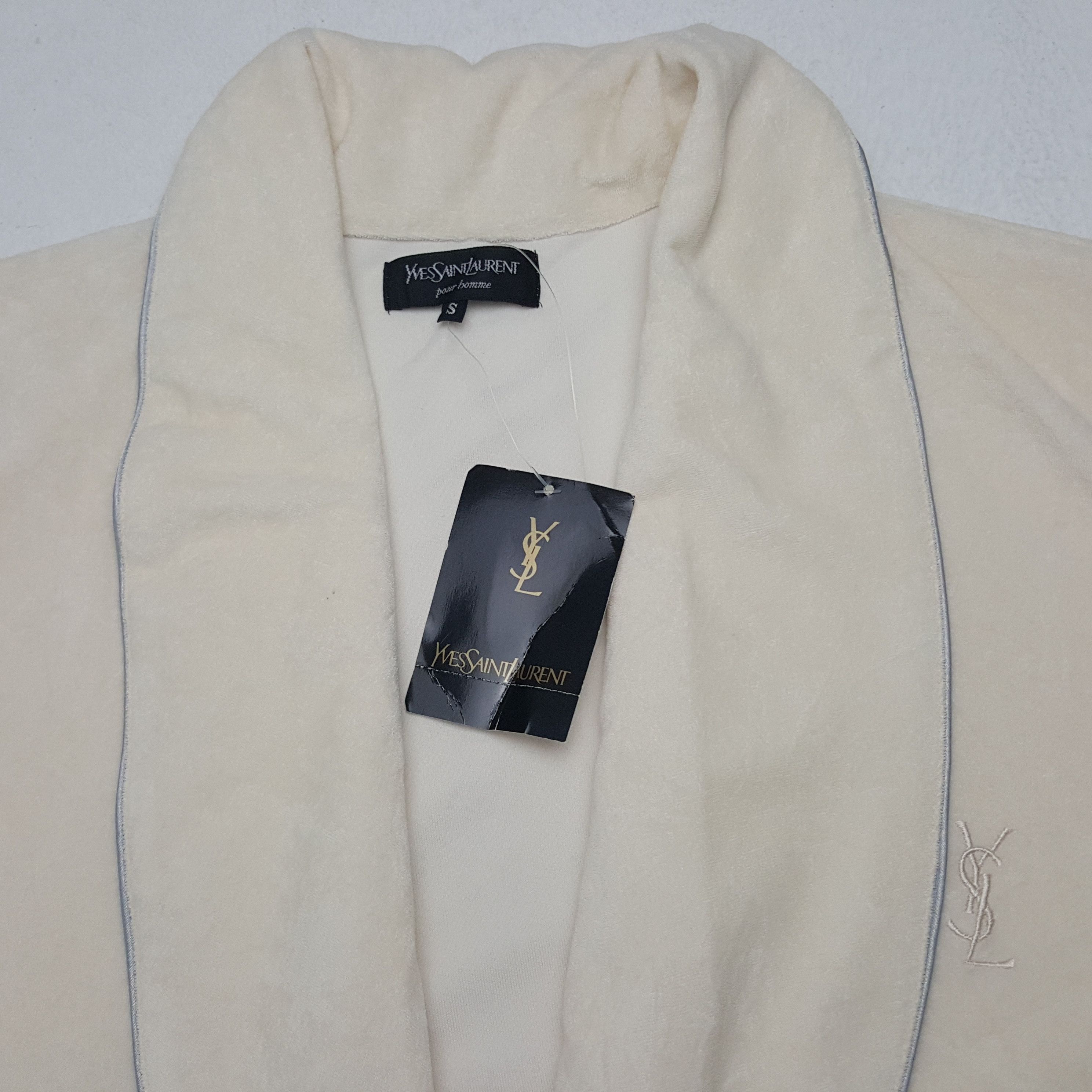 Vintage × Yves Saint Laurent Vintage Yves Saint Laurent Italian Brand Shower Jacket Size US L / EU 52-54 / 3 - 4 Thumbnail