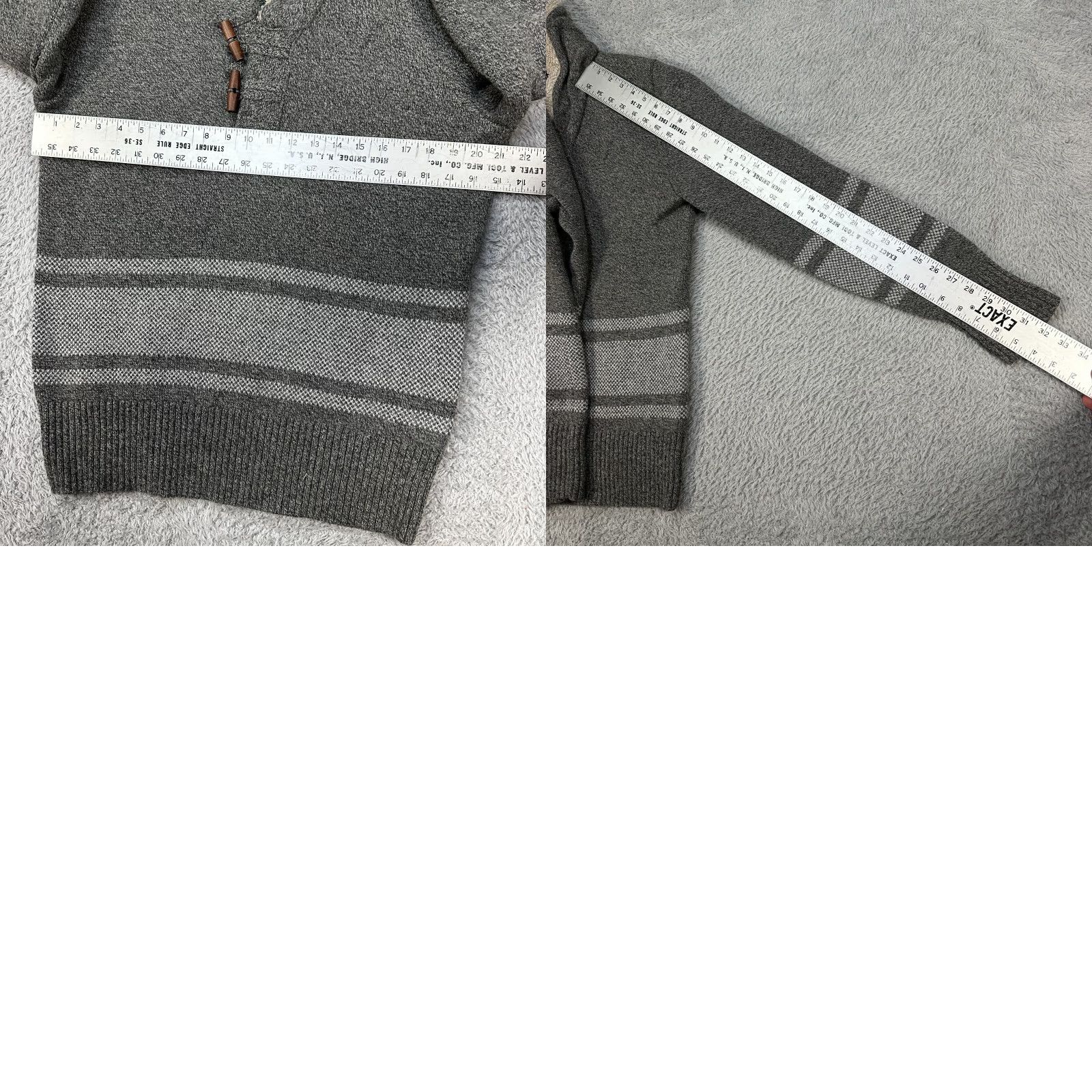 Banana Republic Banana Republic Sweater Mens XL Merino Wool Gray PullOver Pullover Knit All Seasons Casual Travel Classic Outdoor Preppy Mens XL Gray Size US XL / EU 56 / 4 - 8 Thumbnail