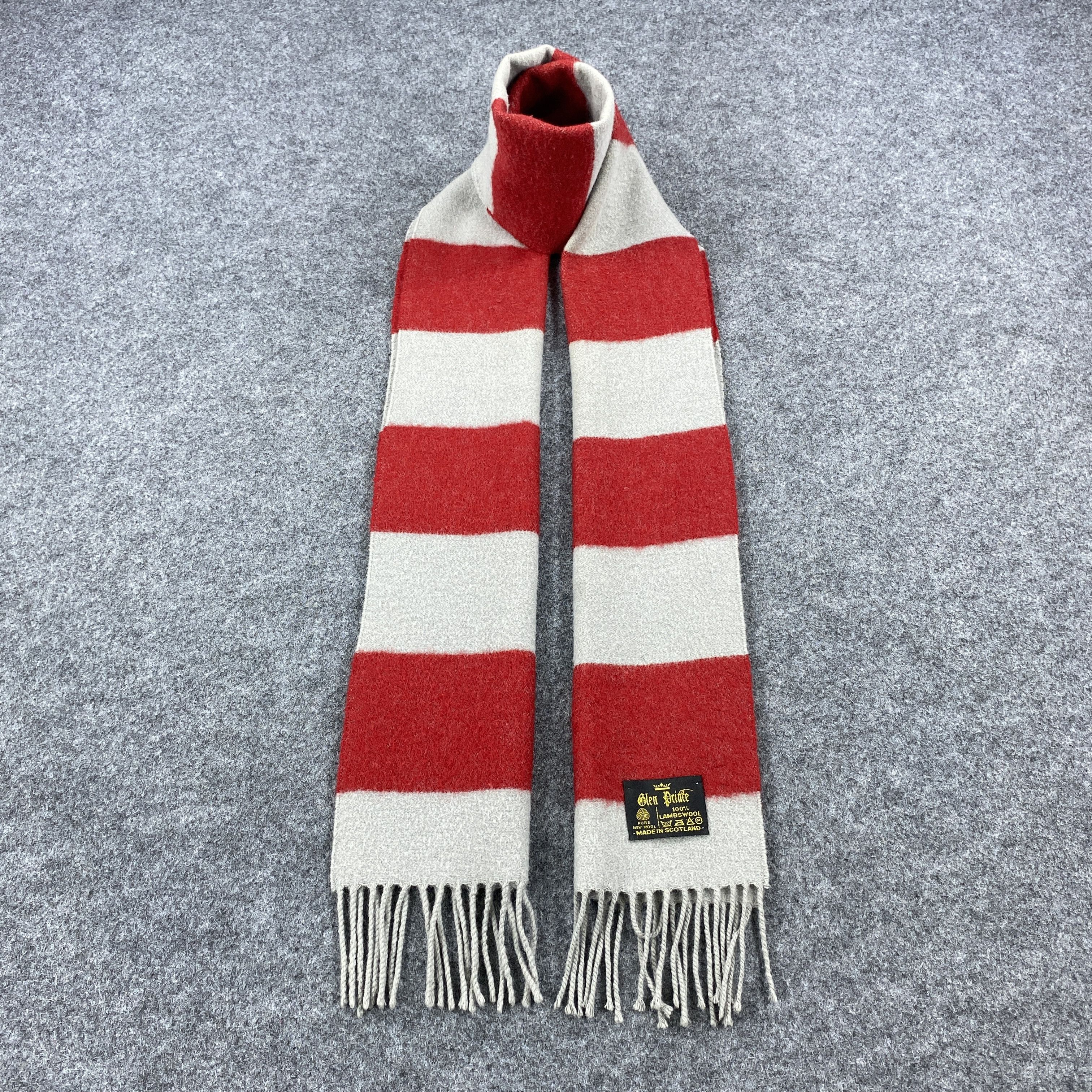 Vintage Glen Prince Scarf # Muffler # Neckwear # D689 Size ONE SIZE - 1 Thumbnail