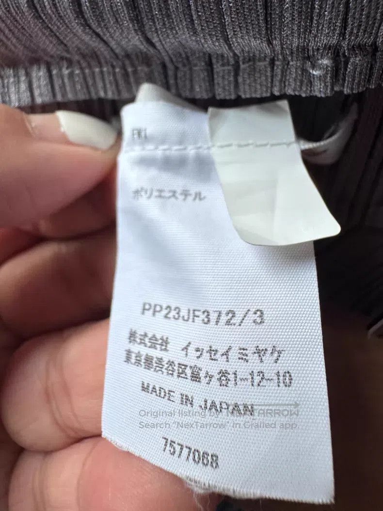 Issey Miyake Issey Miyake size:3 Ruffle Straight Pants Size 31" - 4 Thumbnail