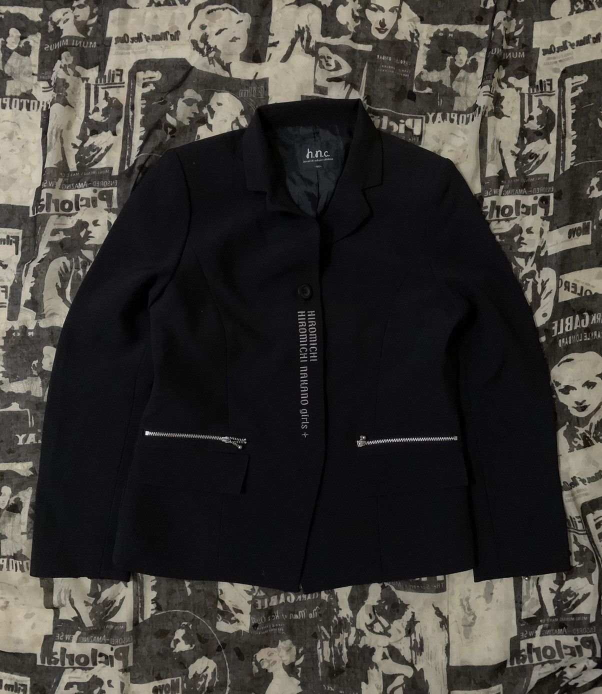 Yohji Yamamoto 💥Japanese Hiromichi Nakano Seditionaries Jacket Size S / US 4 / IT 40 - 6 Thumbnail
