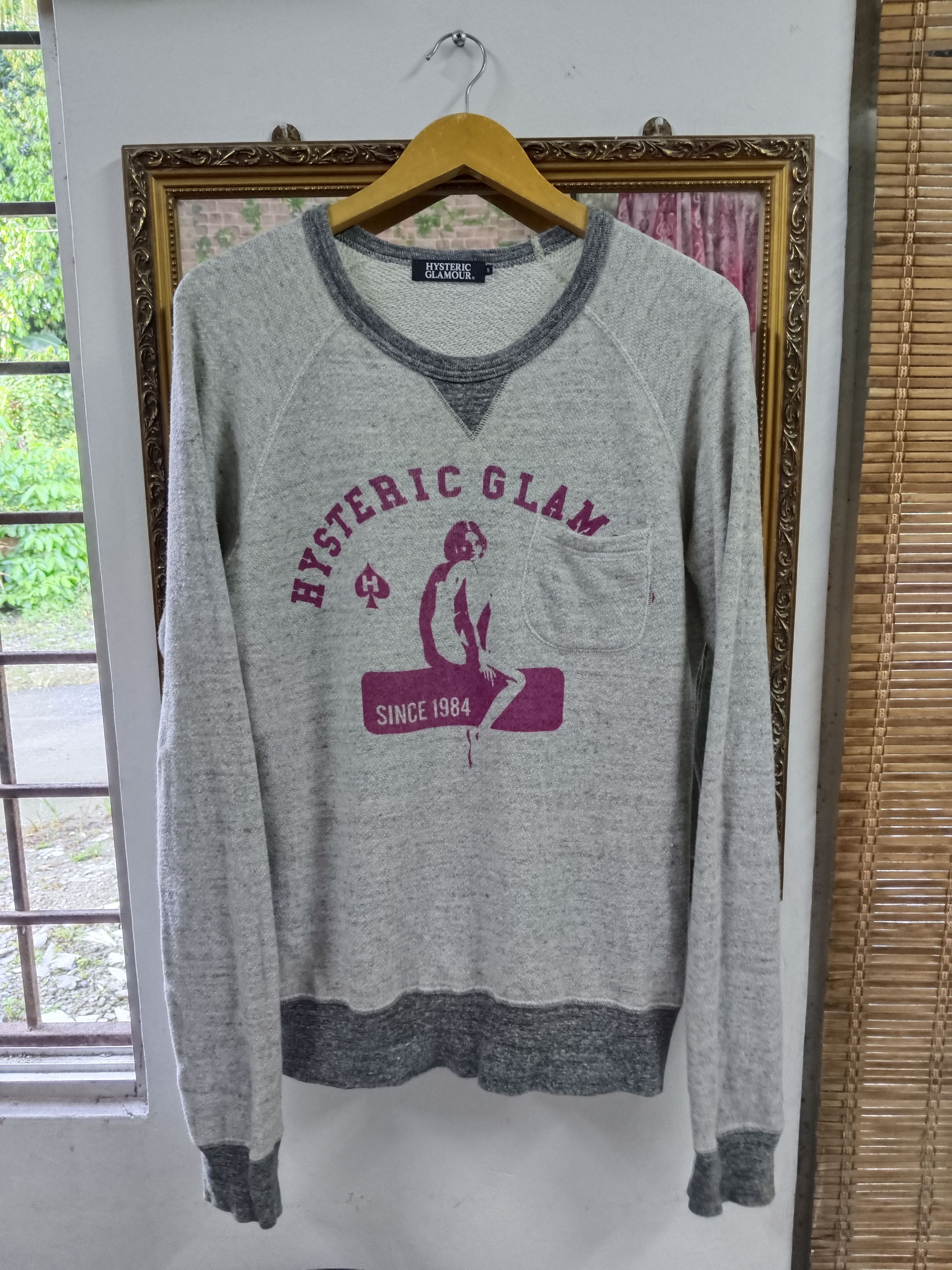 Hysteric Glamour HYSTERIC GLAMOUR SINCE 1984 SWEATSHIRT Size US S / EU 44-46 / 1 - 1 Thumbnail