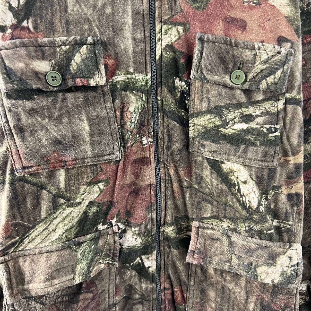 Realtree Realtree Vintage Cargo Jacket Multi Pocket 90s Camo Size US L / EU 52-54 / 3 - 3 Thumbnail