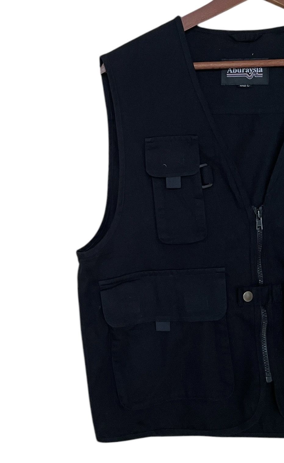 Japanese Brand × Vintage Vintage Japanese Brand Aburaysia Fishing Vest 1990s Size US L / EU 52-54 / 3 - 3 Thumbnail