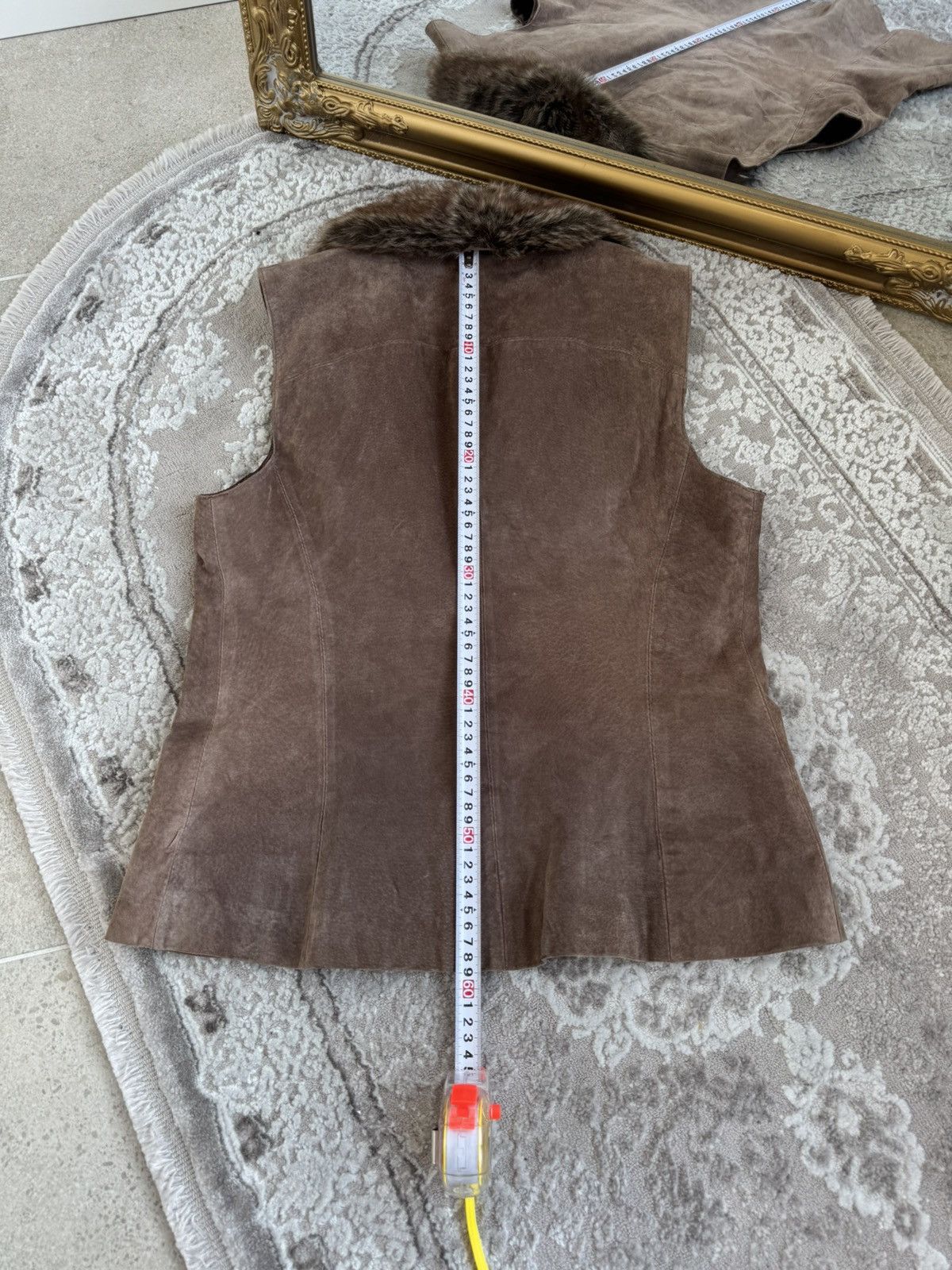 If Six Was Nine Vintage Vest-Jacket Fur/Leather Rick Owens LGB Style Size XL / US 12-14 / IT 48-50 - 8 Thumbnail