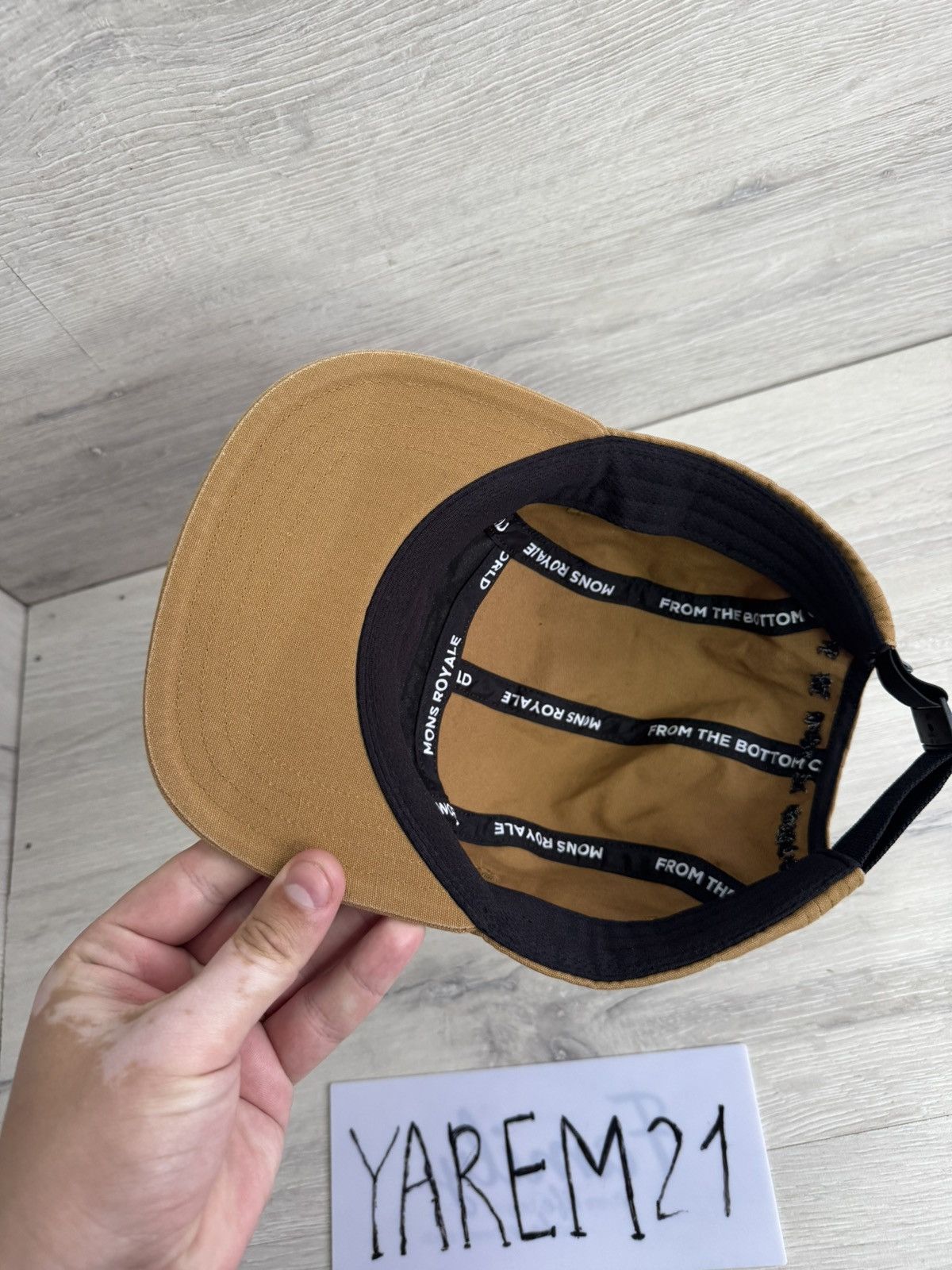 Other Mons Royale Ridgeline cap hat Size ONE SIZE - 3 Thumbnail
