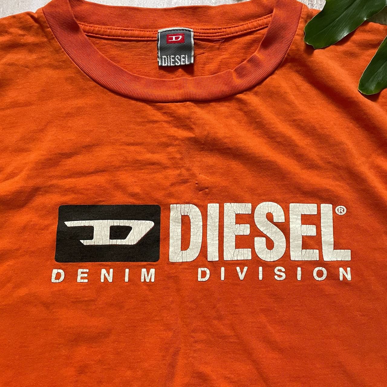 Diesel VINTAGE Y2K DIESEL JAPANESE BOXY AMAZING FADED NAVY RARE TEE Size US XL / EU 56 / 4 - 6 Thumbnail