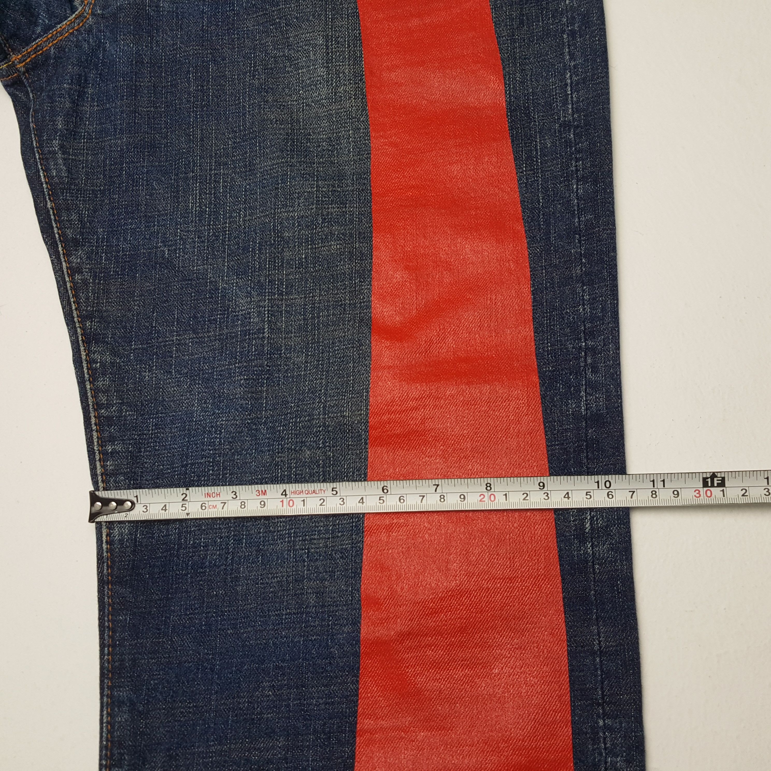 Japanese Brand × Vintage EVISU Japanese Brand Streetwear Custom Daicock Jeans Size US 34 / EU 50 - 10 Thumbnail