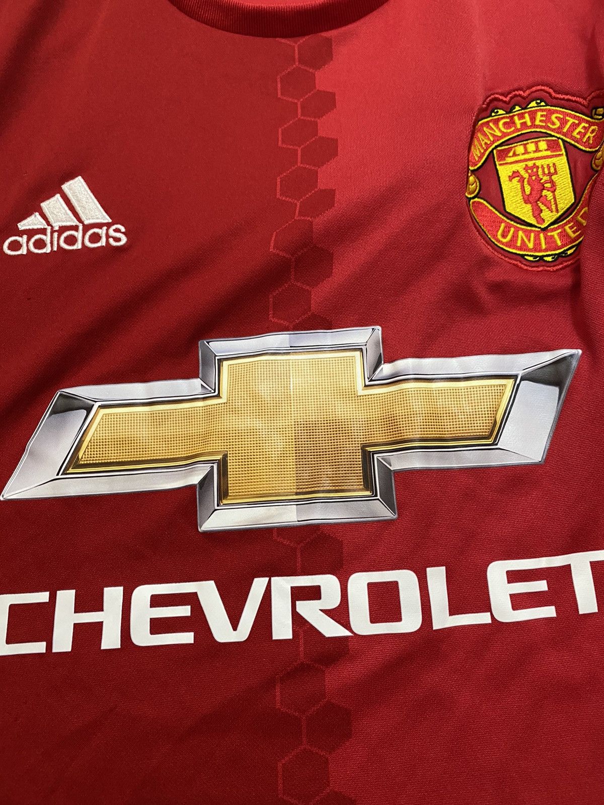 Adidas Adidas Manchester United 2016/2017 Jersey Football T Shirt Size US M / EU 48-50 / 2 - 11 Thumbnail